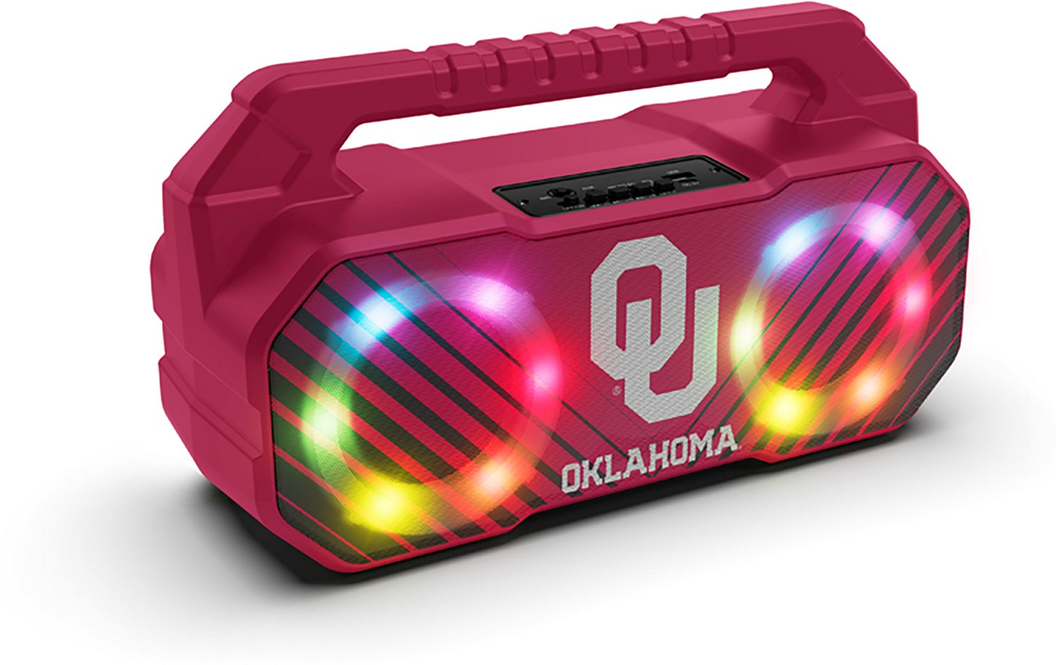 Prime Brands Group (PBG) Oklahoma Sooners LED Boombox Speaker - view number 2