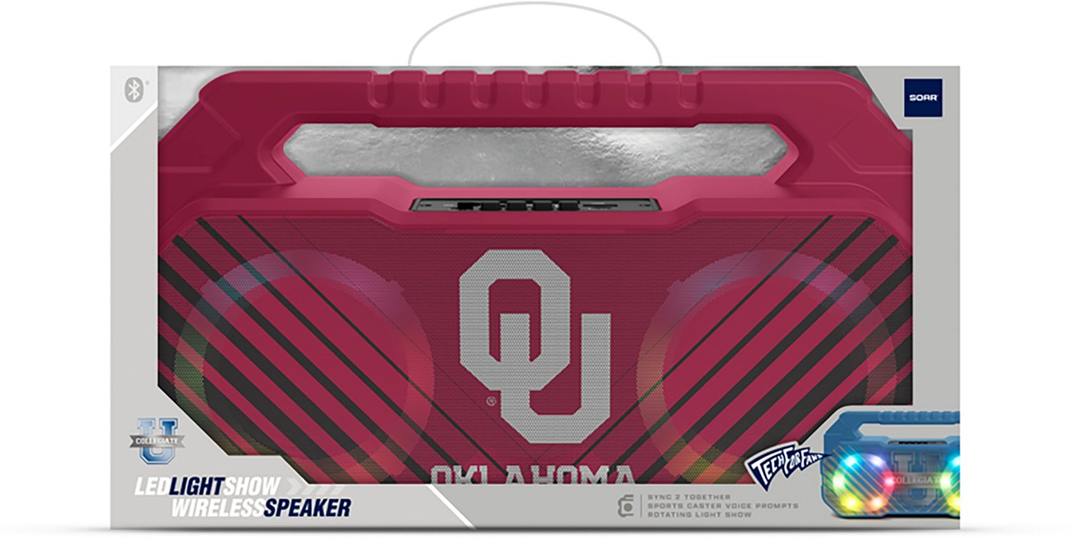 Prime Brands Group (PBG) Oklahoma Sooners LED Boombox Speaker - view number 3