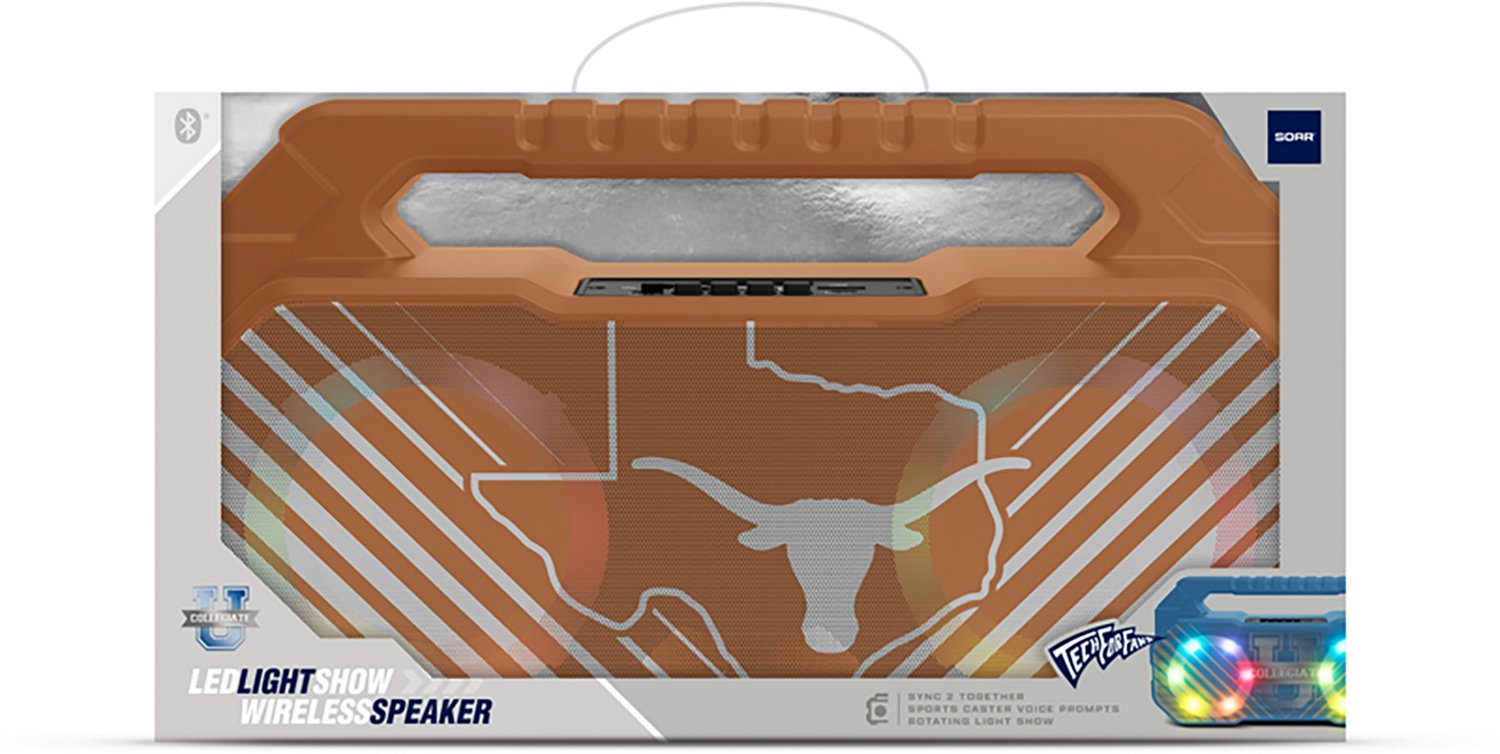 Prime Brands Group (PBG) Texas Longhorns LED Boombox Speaker - view number 3