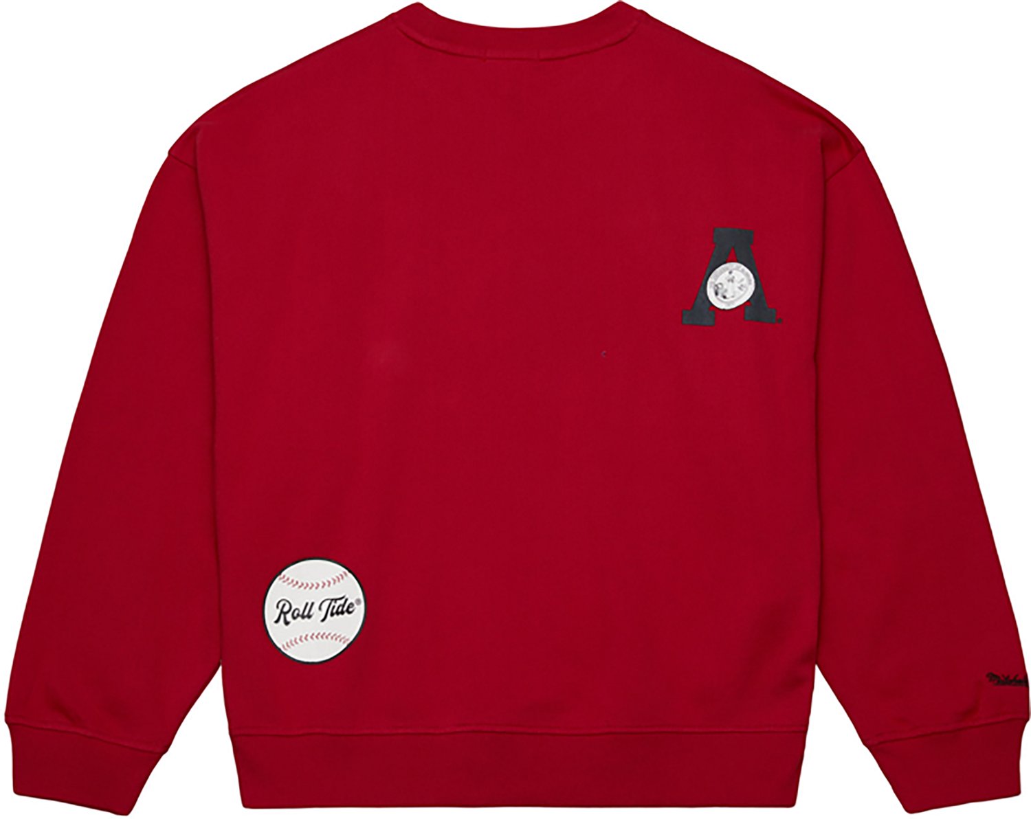 Mitchell & Ness Women's Alabama Crimson Tide 4 Hit Long Sleeve Crewneck T-shirt - view number 2