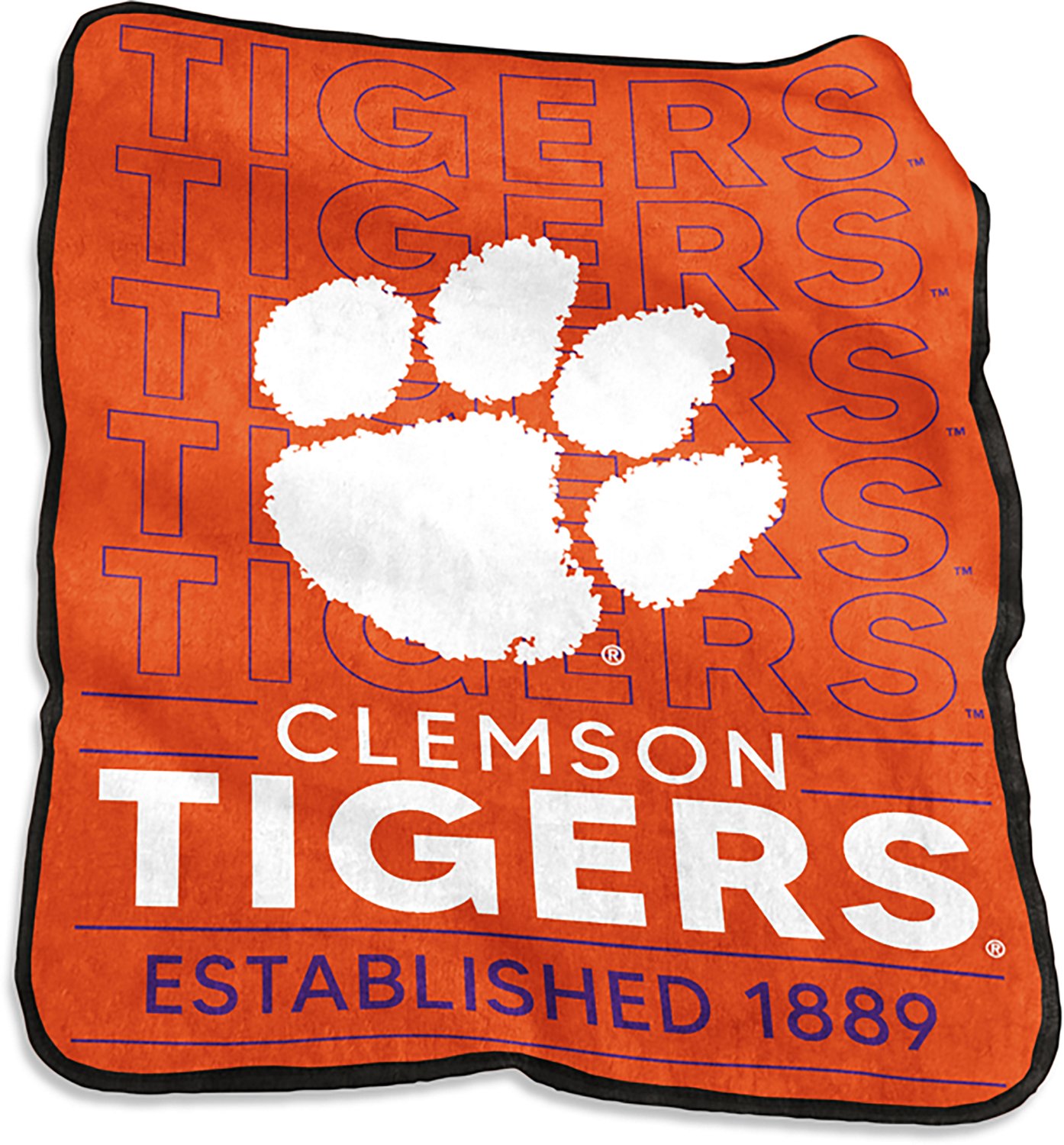 LOGO Clemson Bonita Throw 50x60