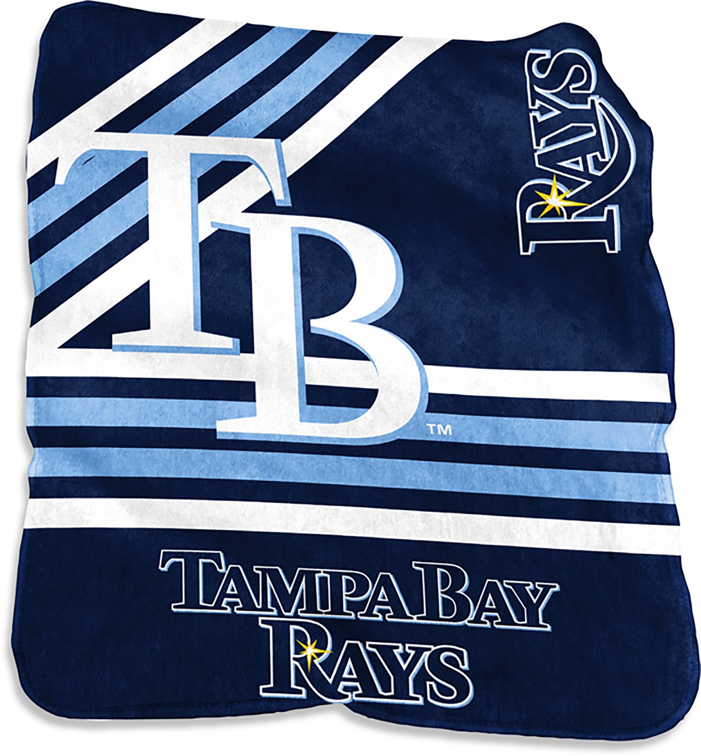 Logo Brands Rays Raschel Throw