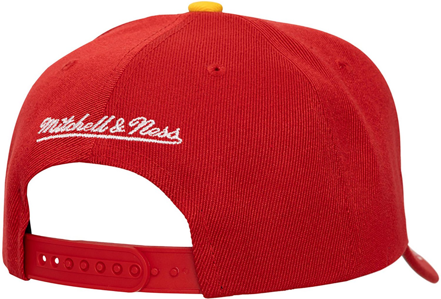 Mitchell & Ness Adults' Houston Rockets Around the Way Hardwood Classics Pro Snapback Cap - view number 2