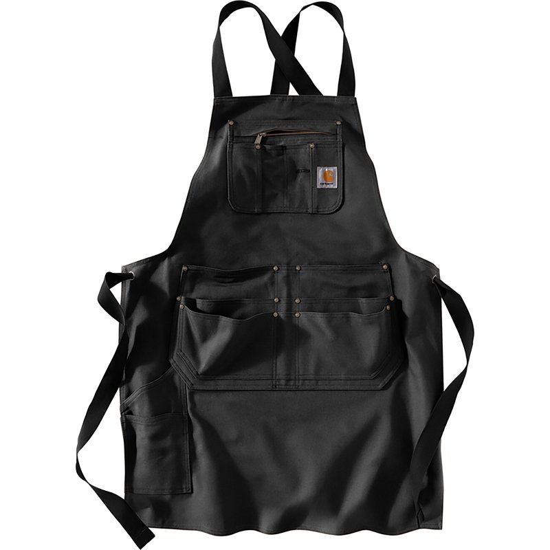 Carhartt Men's Cotton Firm Duck Apron | Black