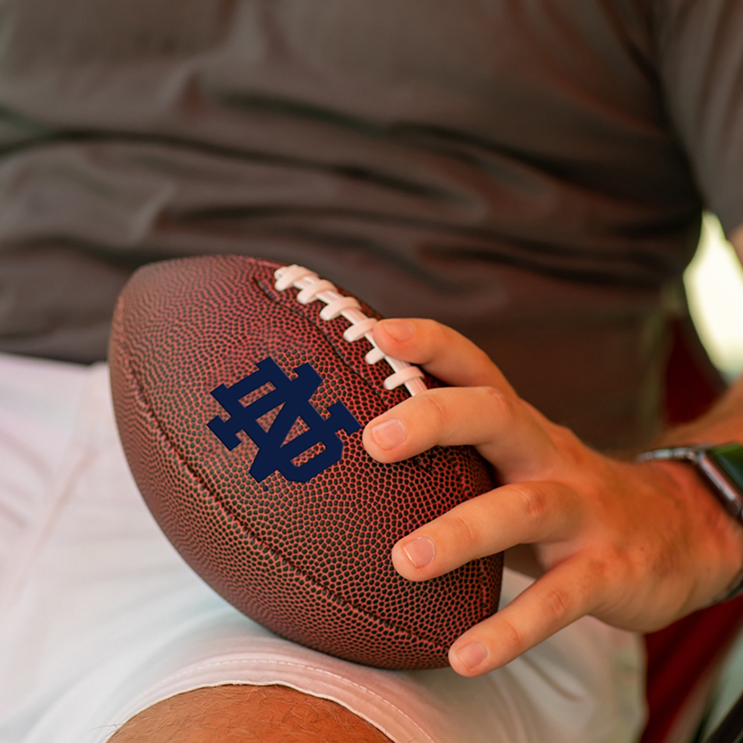 Logo Brands Notre Dame Fighting Irish Mini Size Composite Football - view number 2