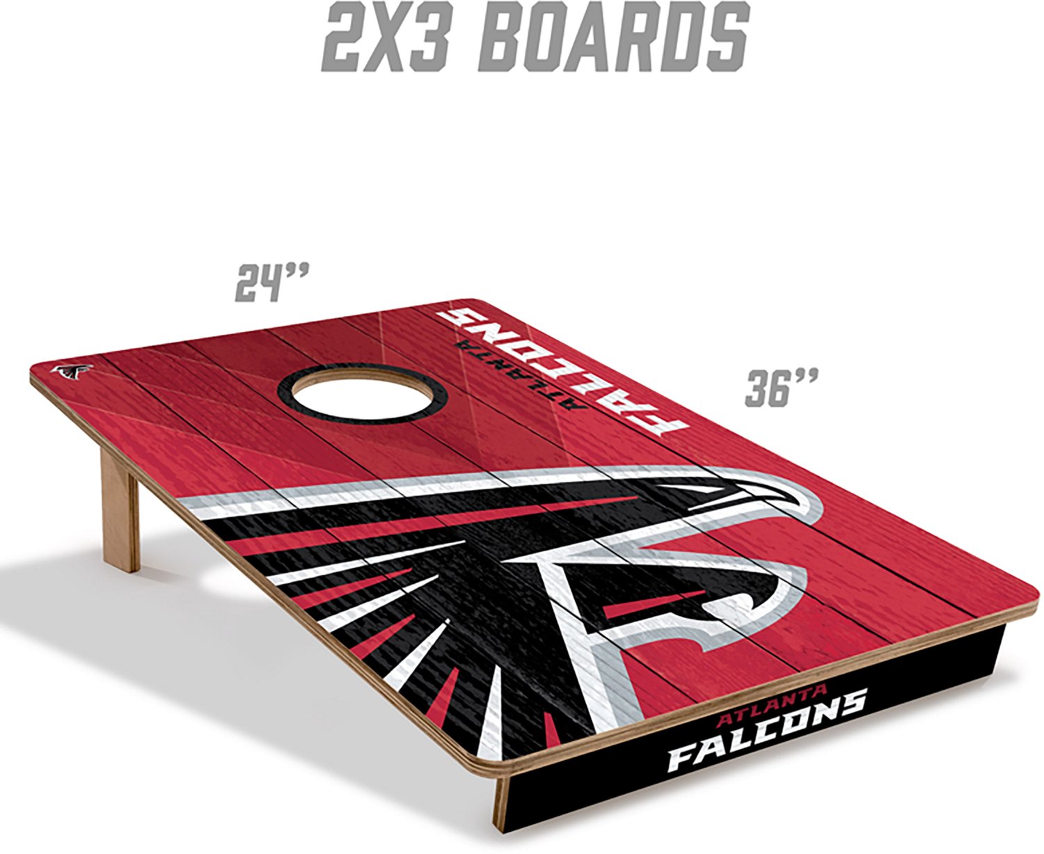 YouTheFan Atlanta Falcons 2' x 3' Cornhole Game - view number 5
