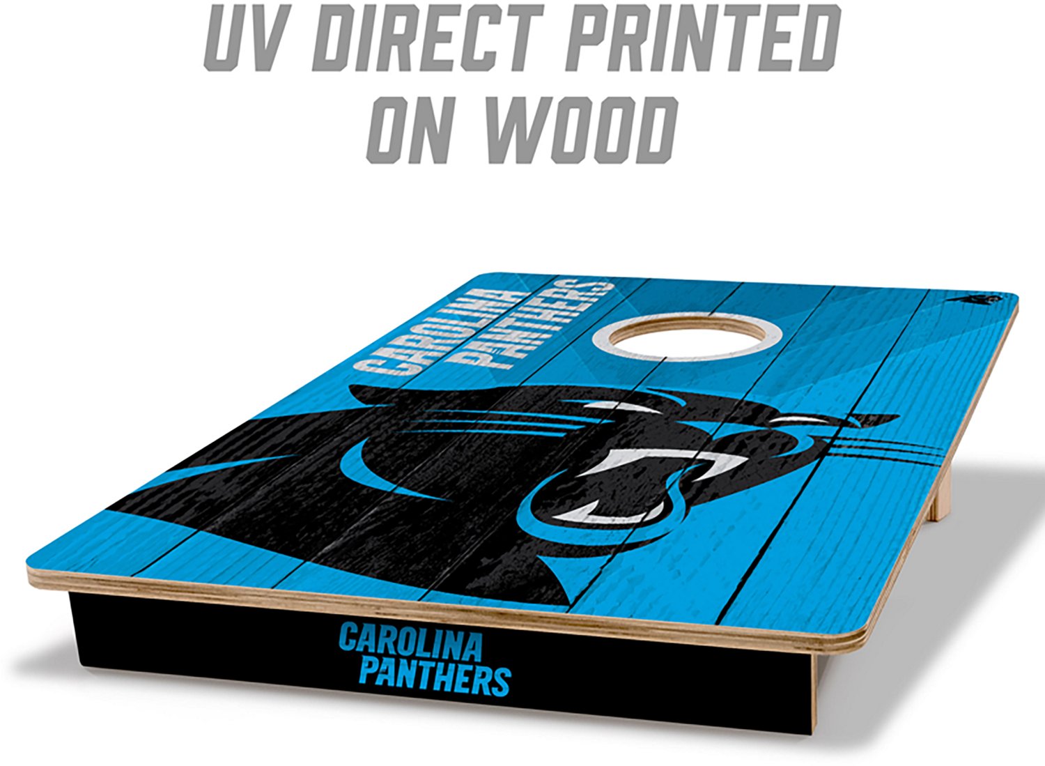 YouTheFan Carolina Panthers 2' x 3' Cornhole Game - view number 3