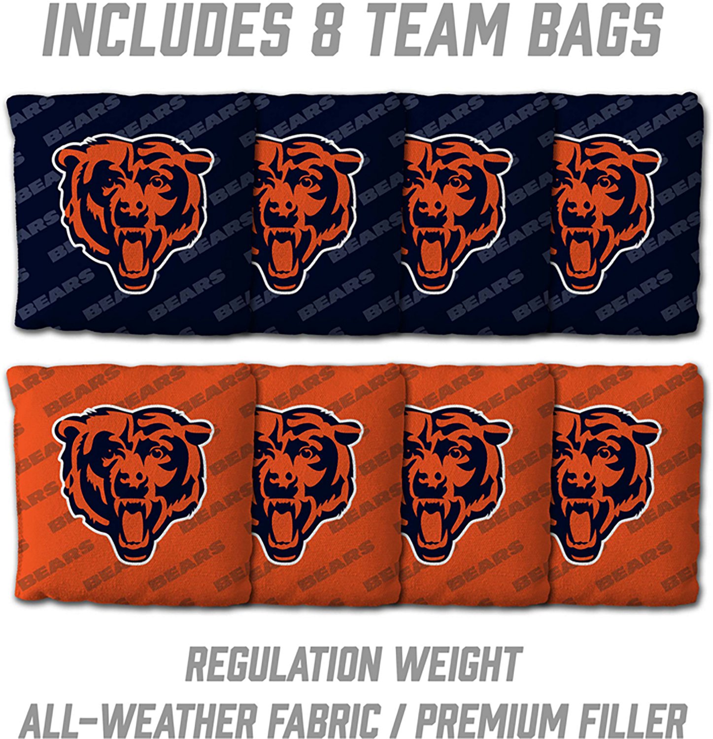 YouTheFan Chicago Bears 2' x 3' Cornhole Game - view number 4