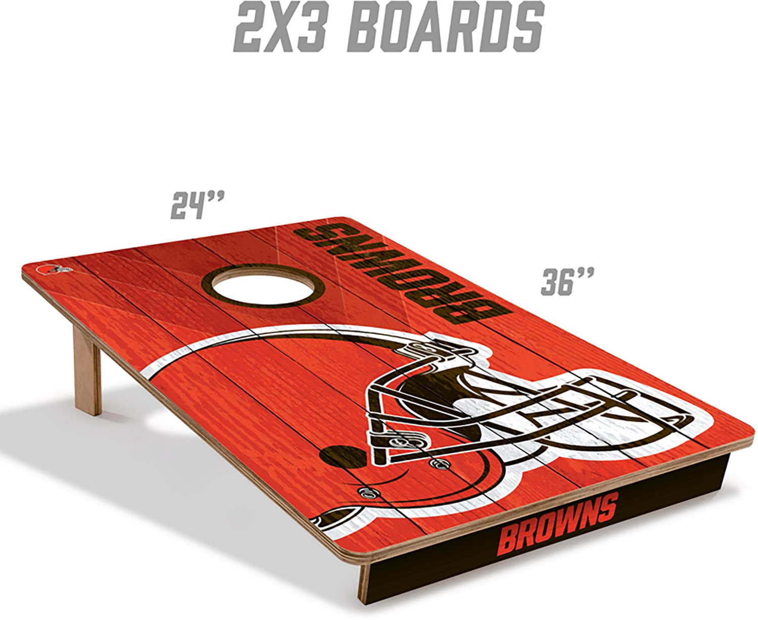 YouTheFan Cleveland Browns 2' x 3' Cornhole Game - view number 5
