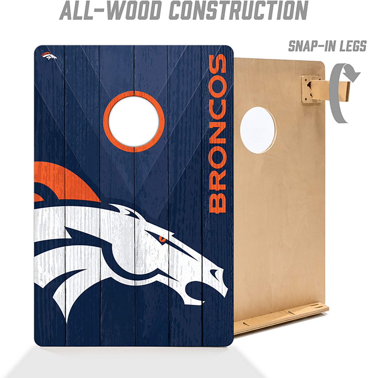 YouTheFan Denver Broncos 2' x 3' Cornhole Game - view number 2