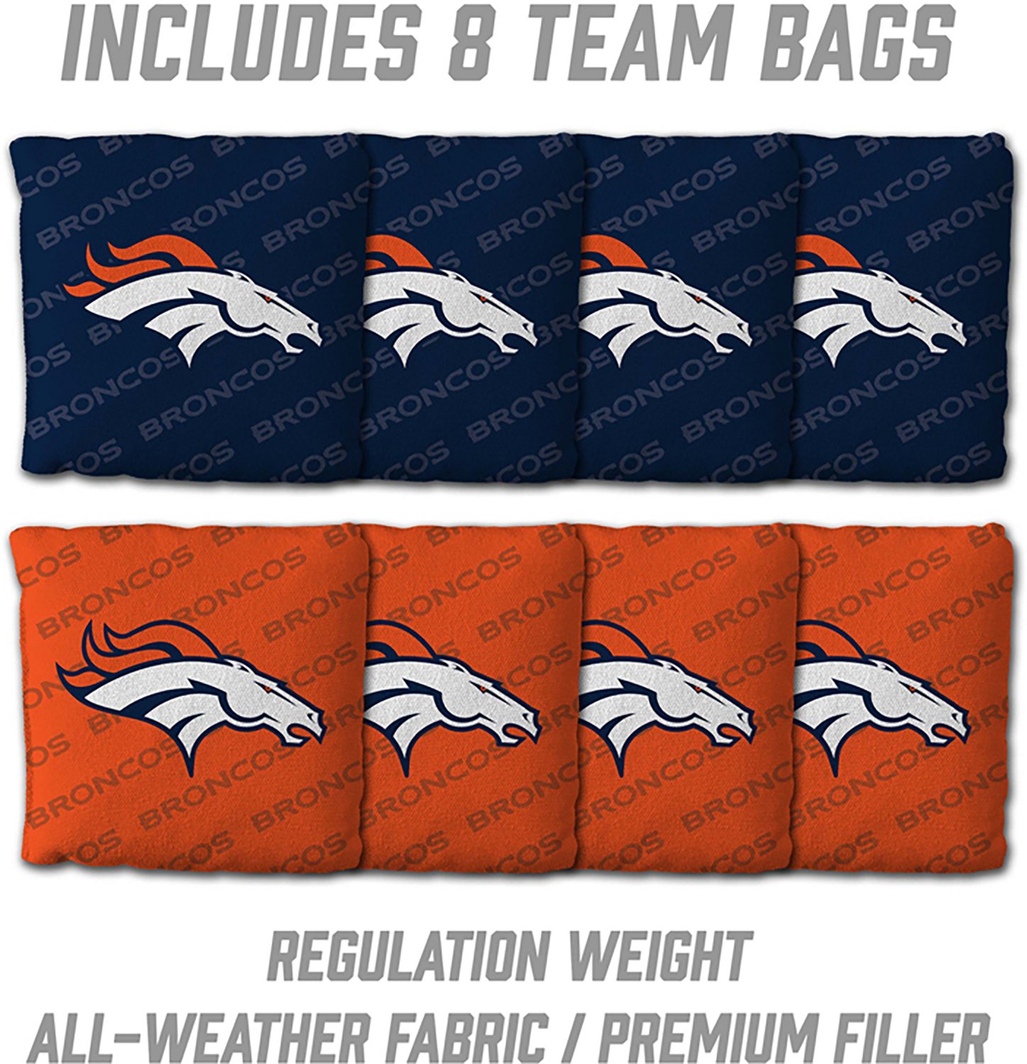 YouTheFan Denver Broncos 2' x 3' Cornhole Game - view number 4