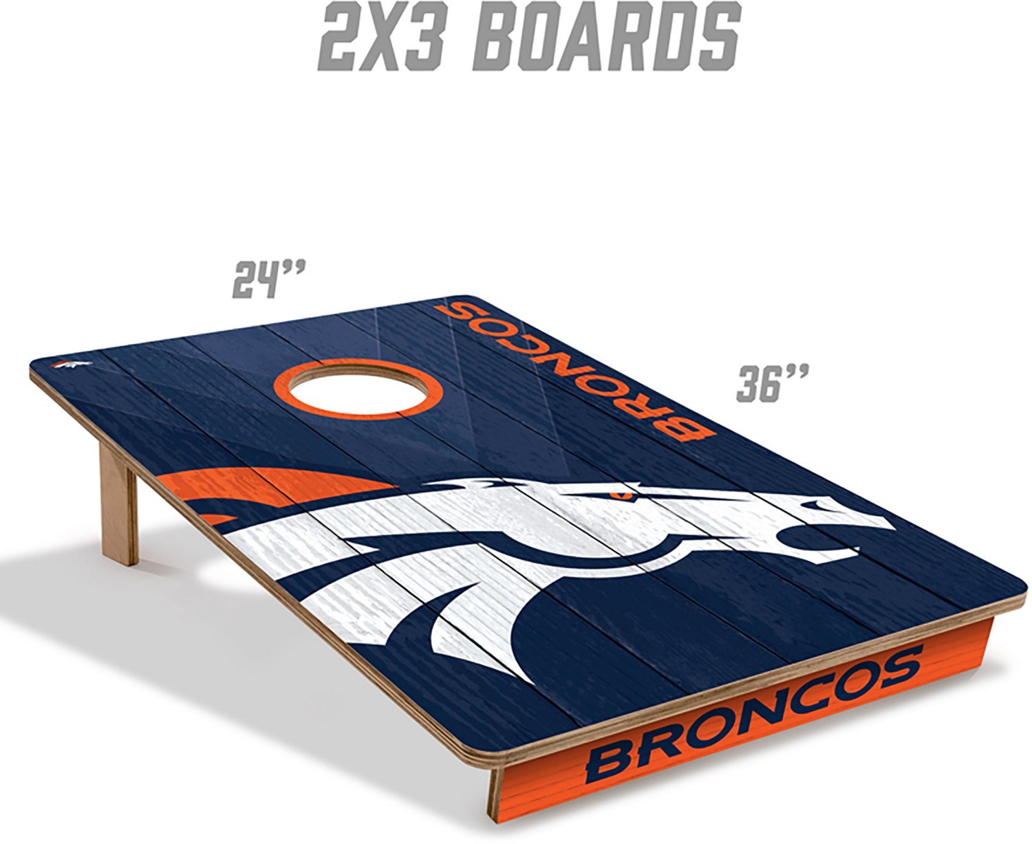 YouTheFan Denver Broncos 2' x 3' Cornhole Game - view number 5