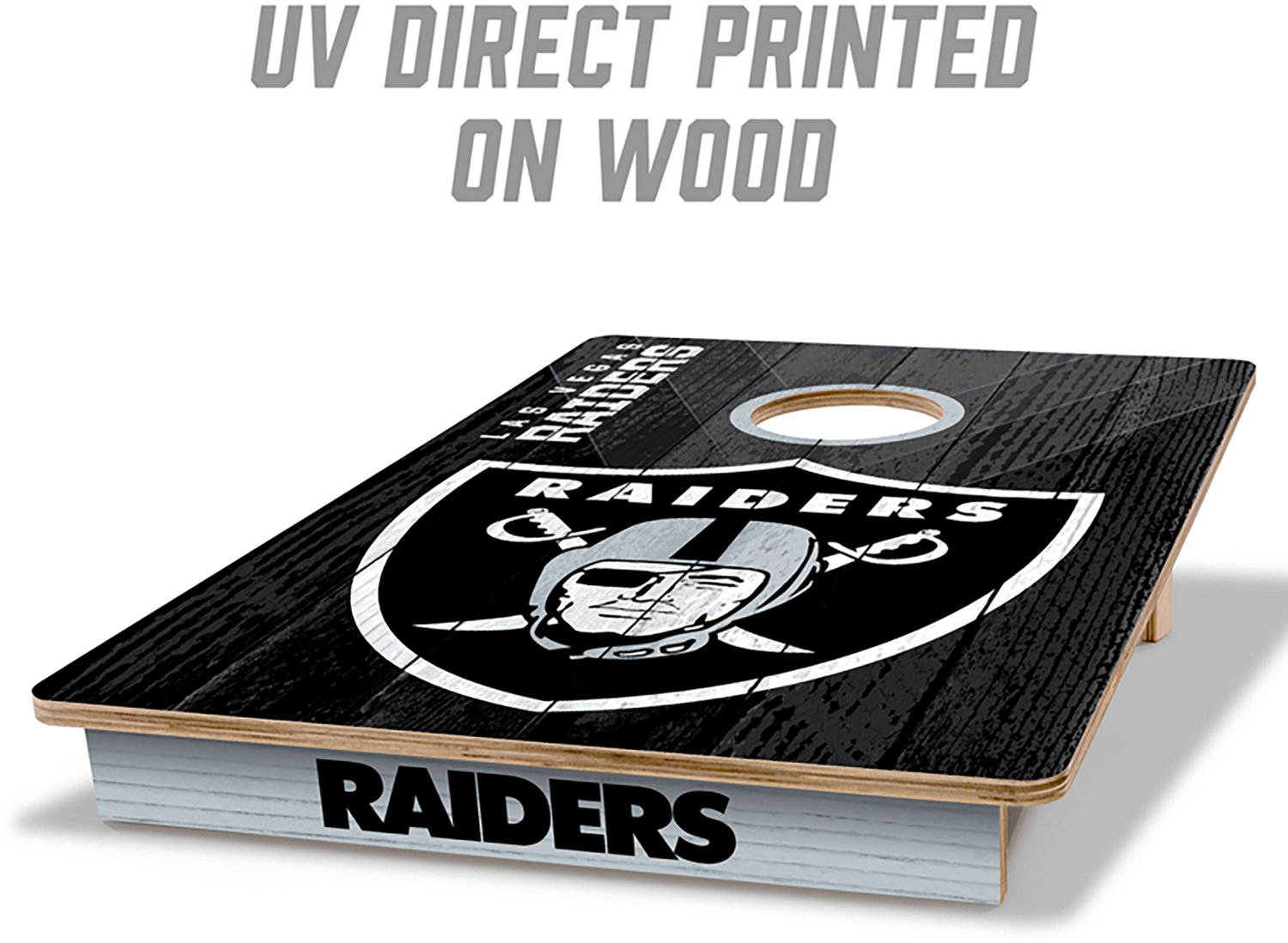YouTheFan Las Vegas Raiders 2' x 3' Cornhole Game - view number 3