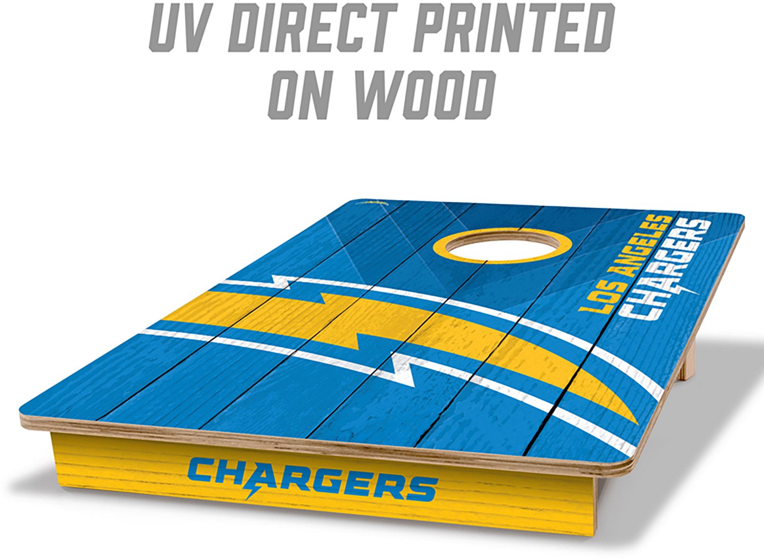 YouTheFan Los Angeles Chargers 2' x 3' Cornhole Game - view number 3