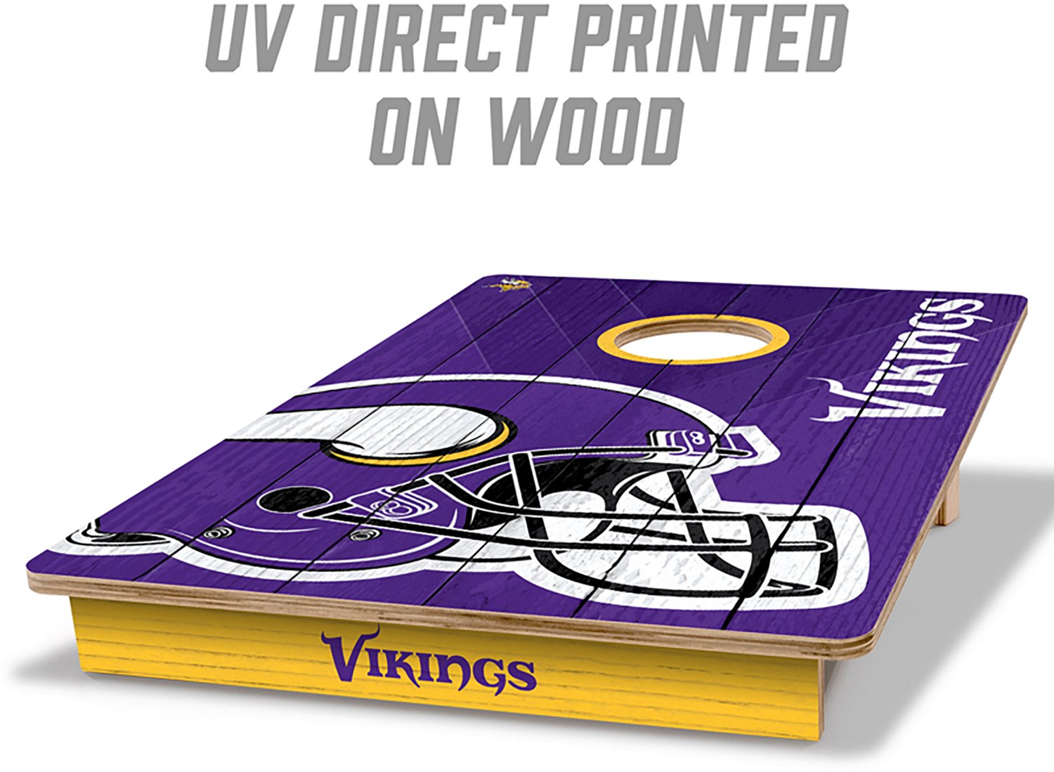 YouTheFan Minnesota Vikings 2' x 3' Cornhole Game - view number 3