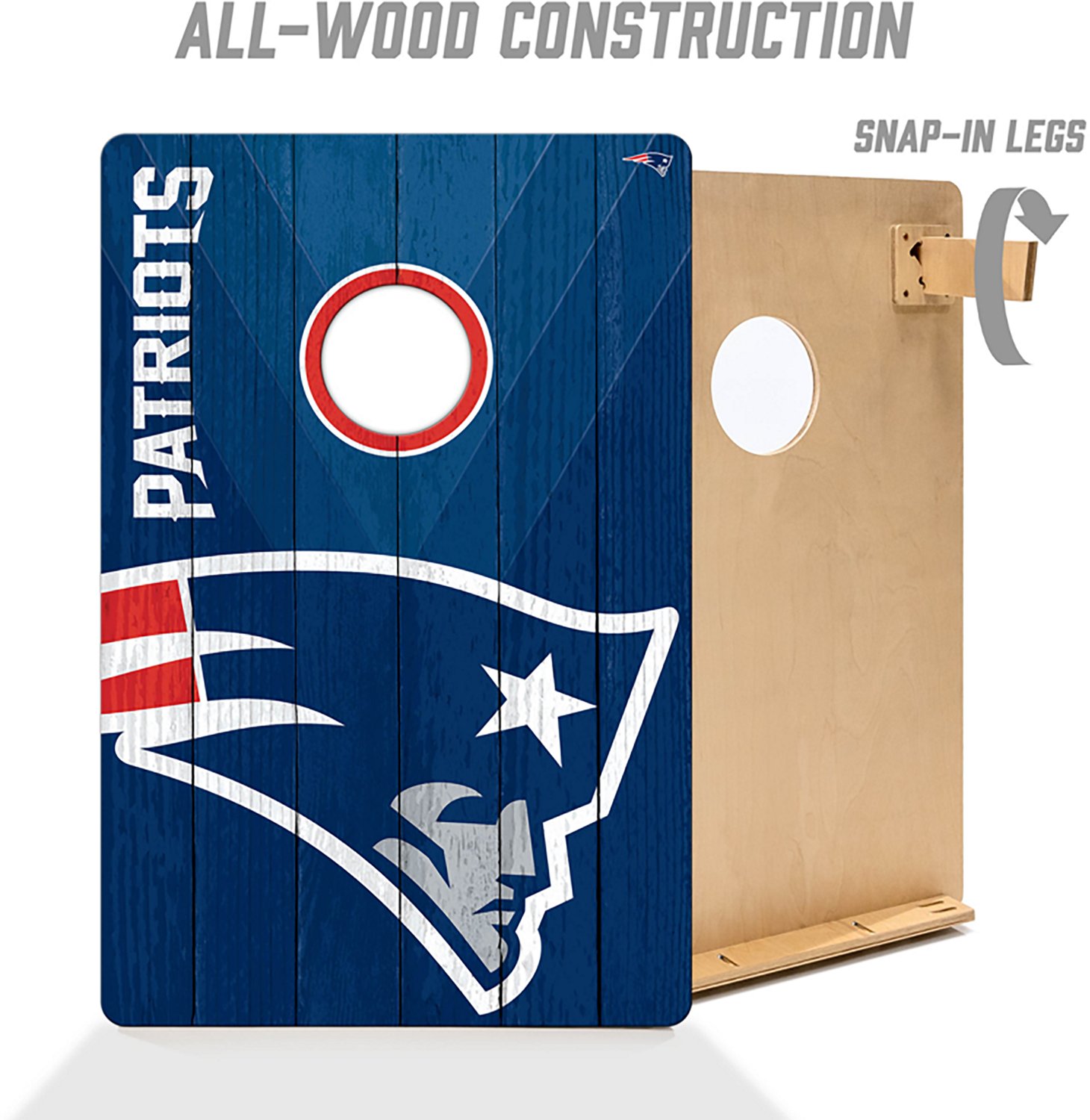 YouTheFan New England Patriots 2' x 3' Cornhole Game - view number 2