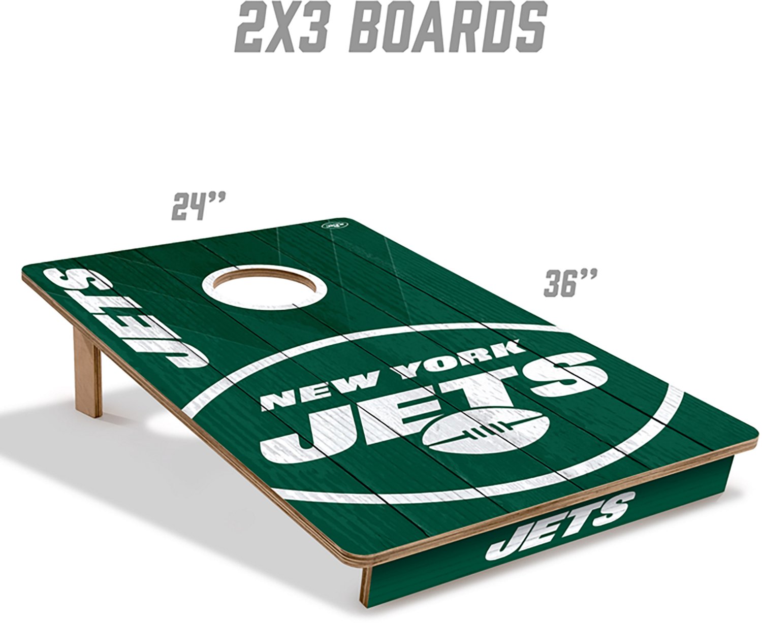 YouTheFan New York Jets 2' x 3' Cornhole Game - view number 5