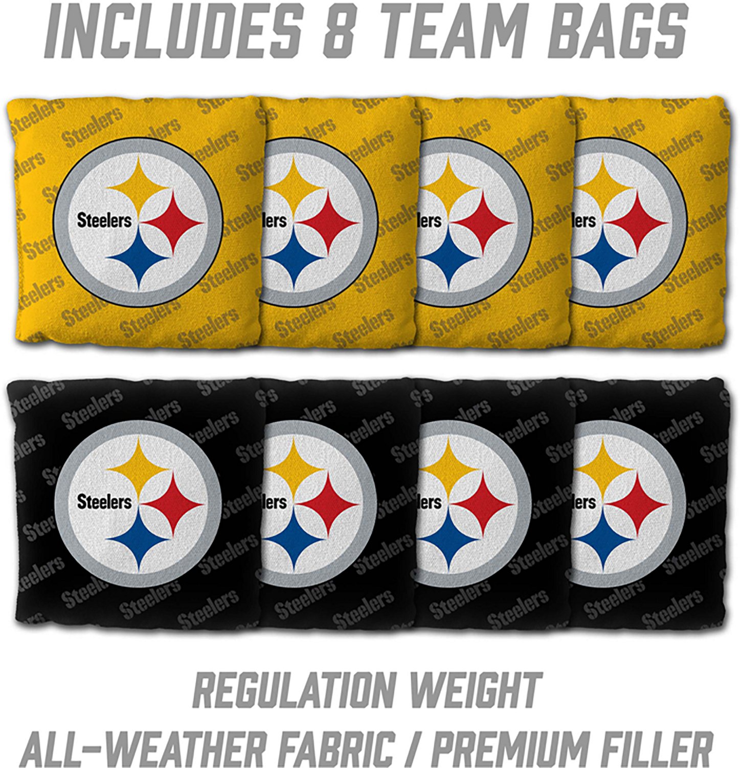 YouTheFan Pittsburgh Steelers 2' x 3' Cornhole Game - view number 4