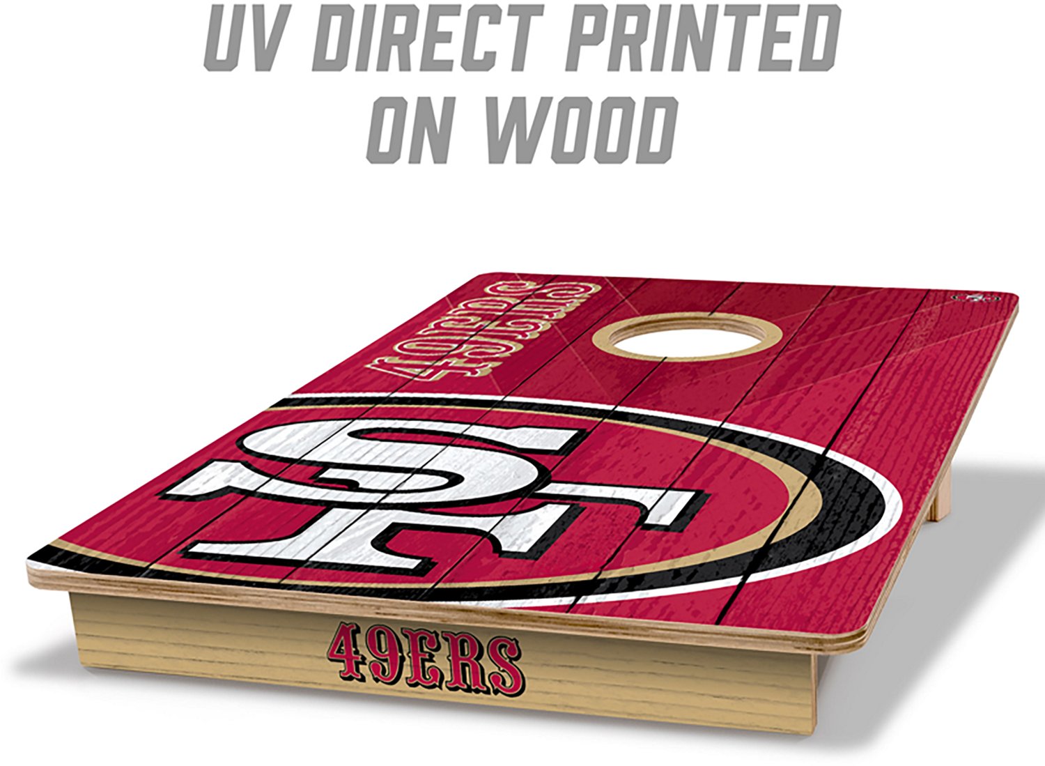 YouTheFan San Francisco 49ers 2' x 3' Cornhole Game - view number 3