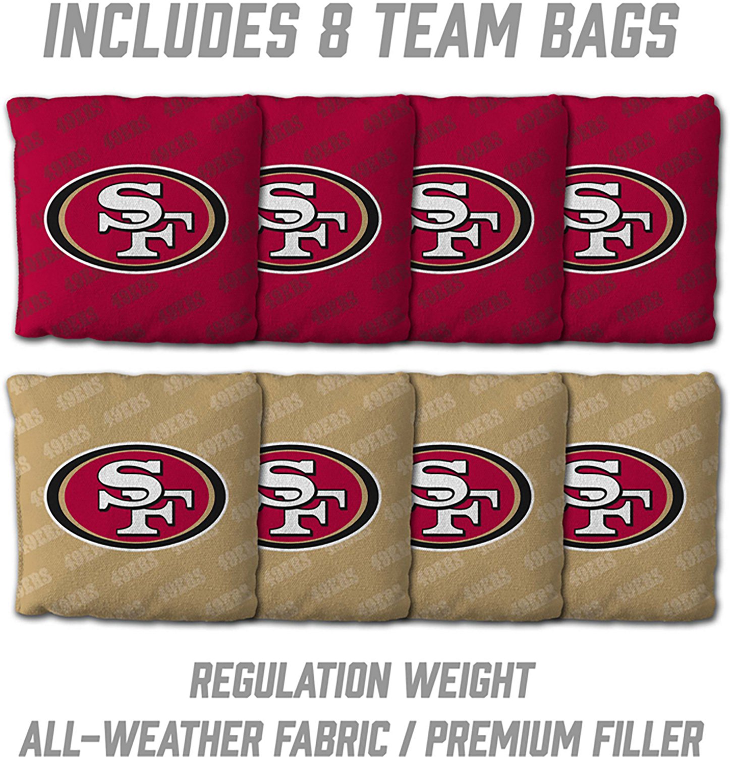 YouTheFan San Francisco 49ers 2' x 3' Cornhole Game - view number 4