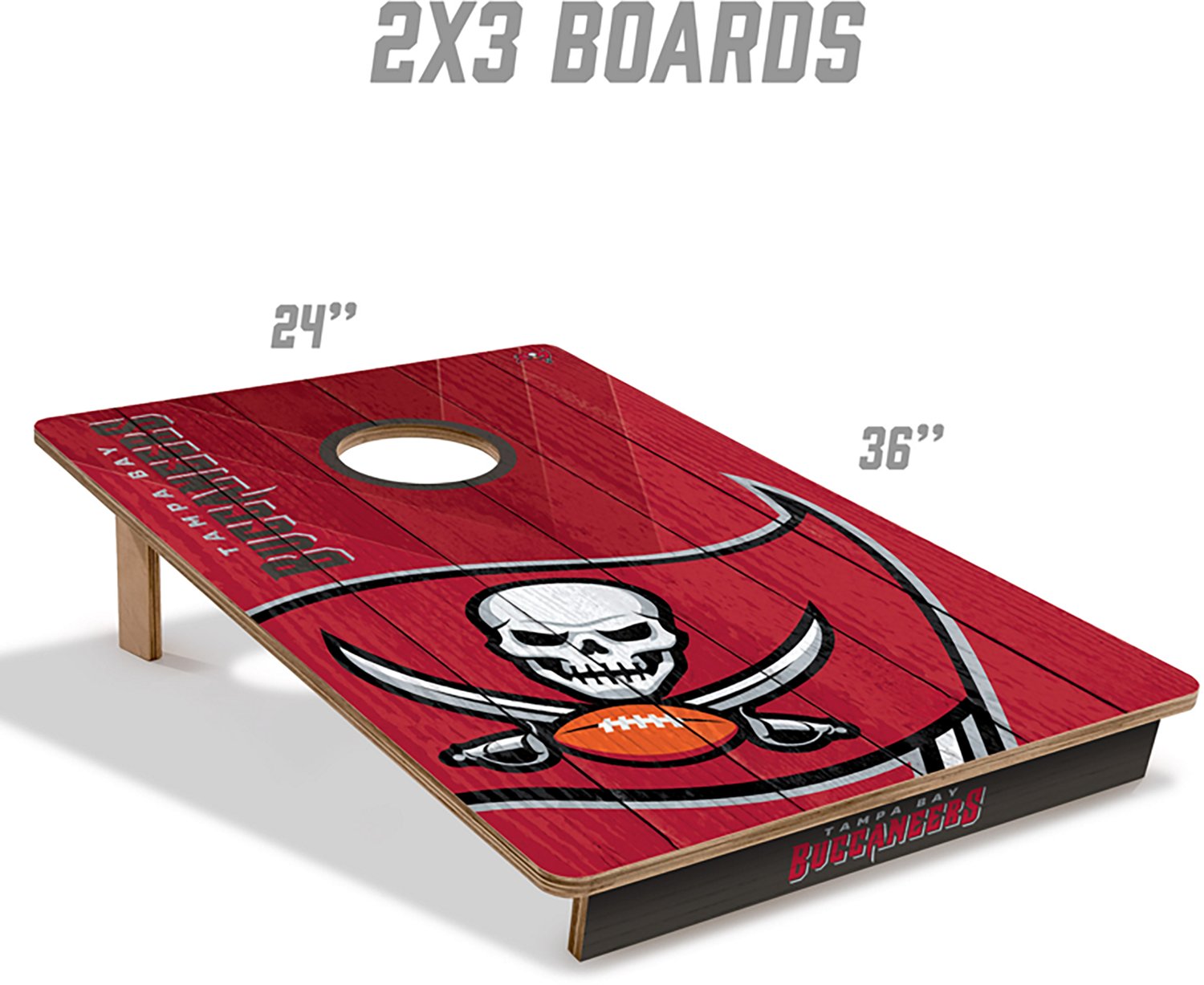 YouTheFan Tampa Bay Buccaneers 2' x 3' Cornhole Game - view number 5