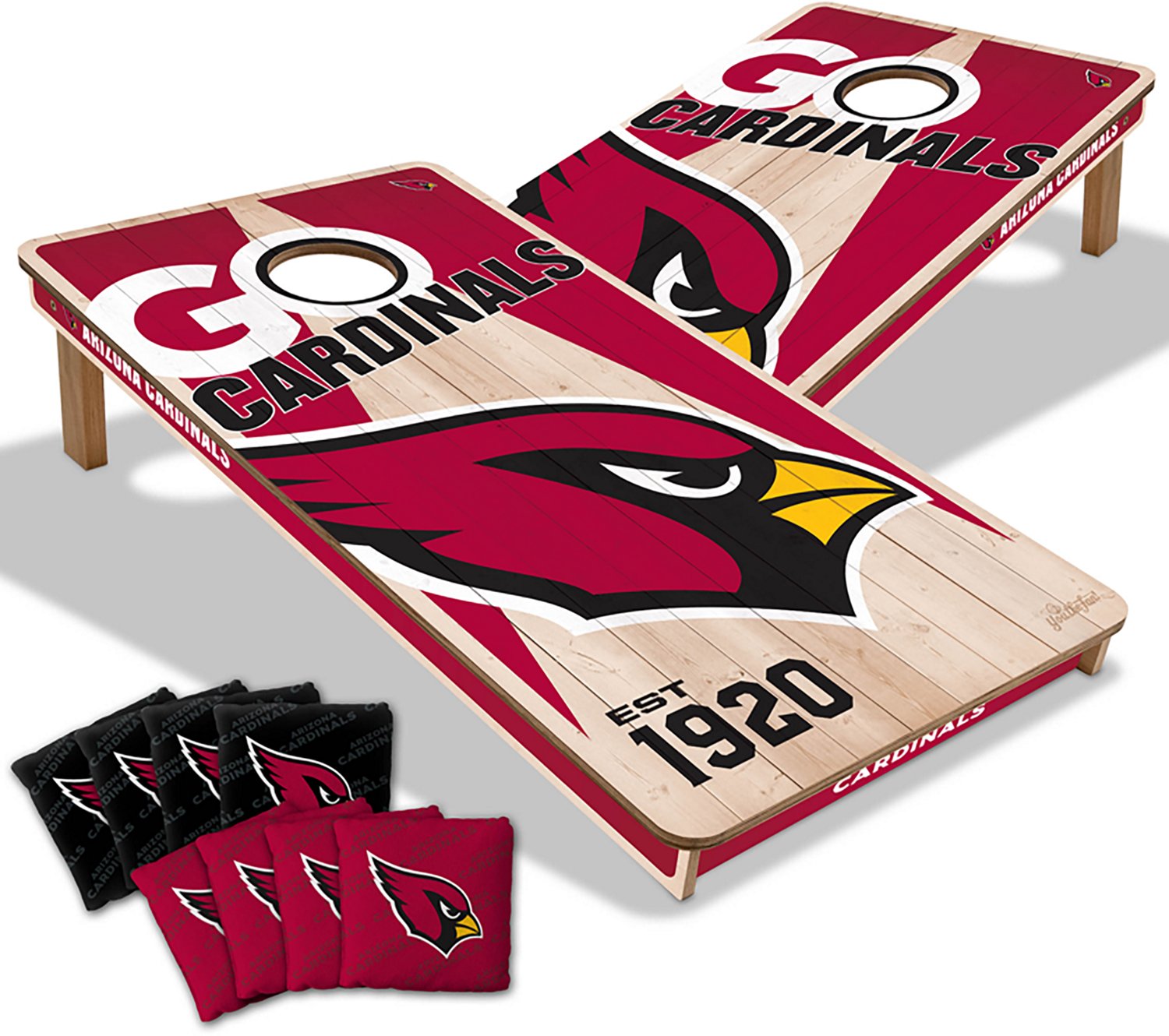 YouTheFan Arizona Cardinals Cornhole Set