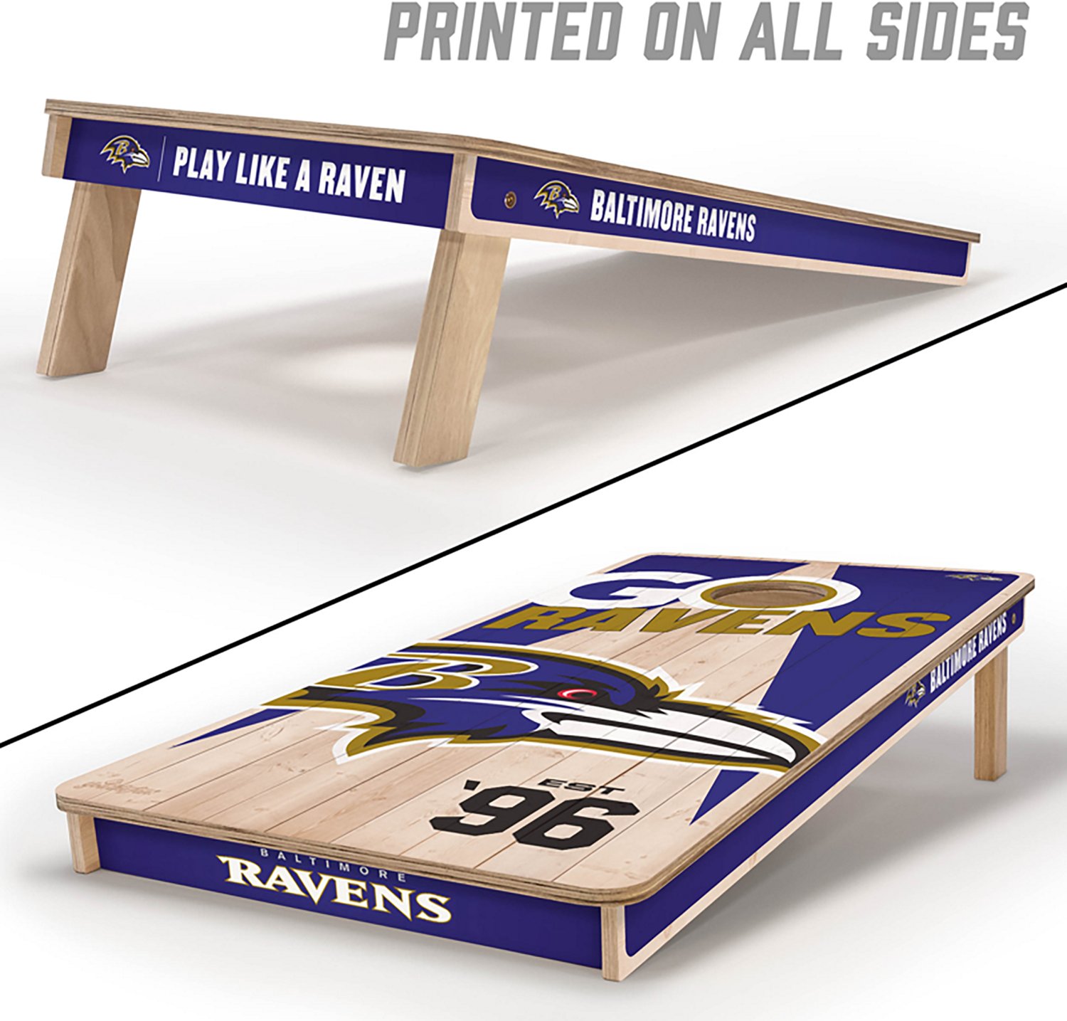 YouTheFan Baltimore Ravens Cornhole Set - view number 3