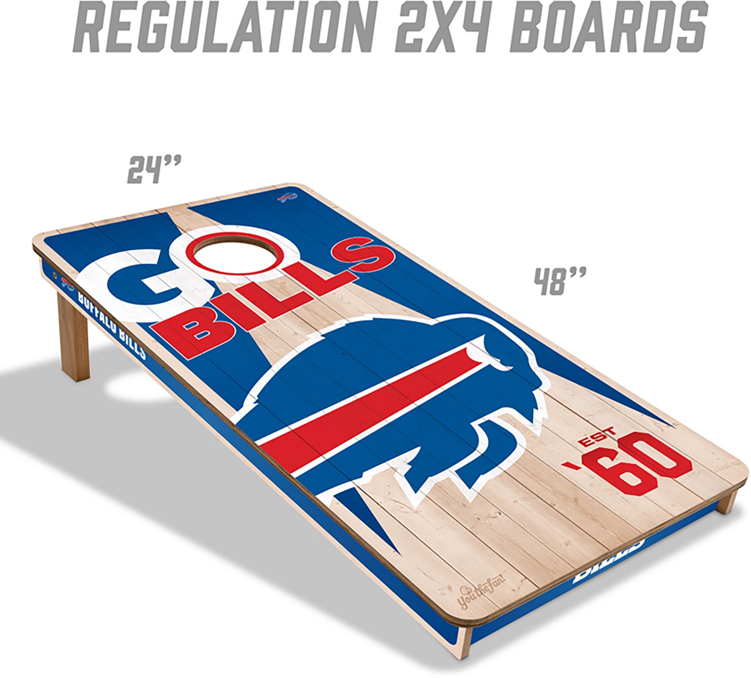 YouTheFan Buffalo Bills Cornhole Set - view number 5