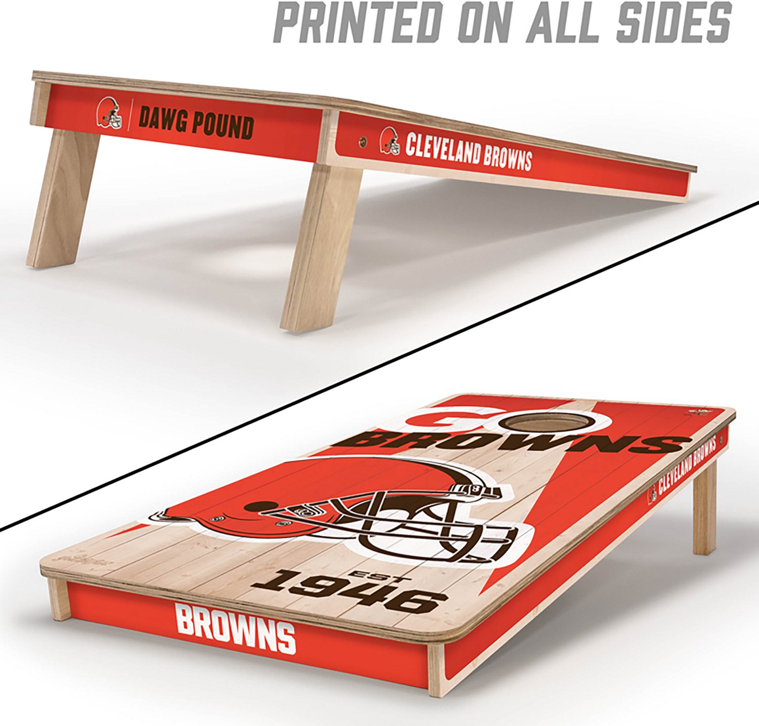 YouTheFan Cleveland Browns Cornhole Set - view number 3