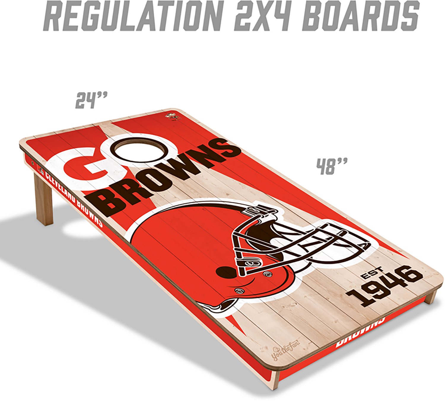 YouTheFan Cleveland Browns Cornhole Set - view number 5