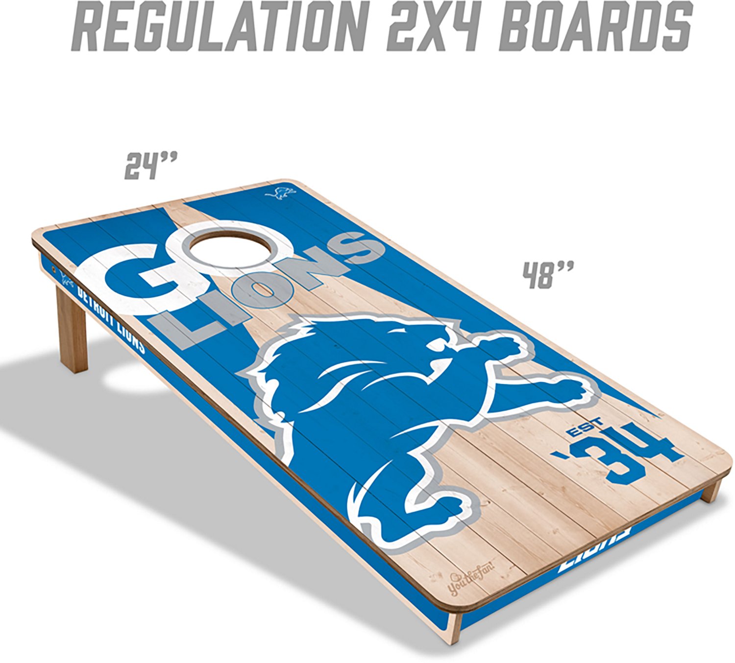 YouTheFan Detroit Lions Cornhole Set - view number 5
