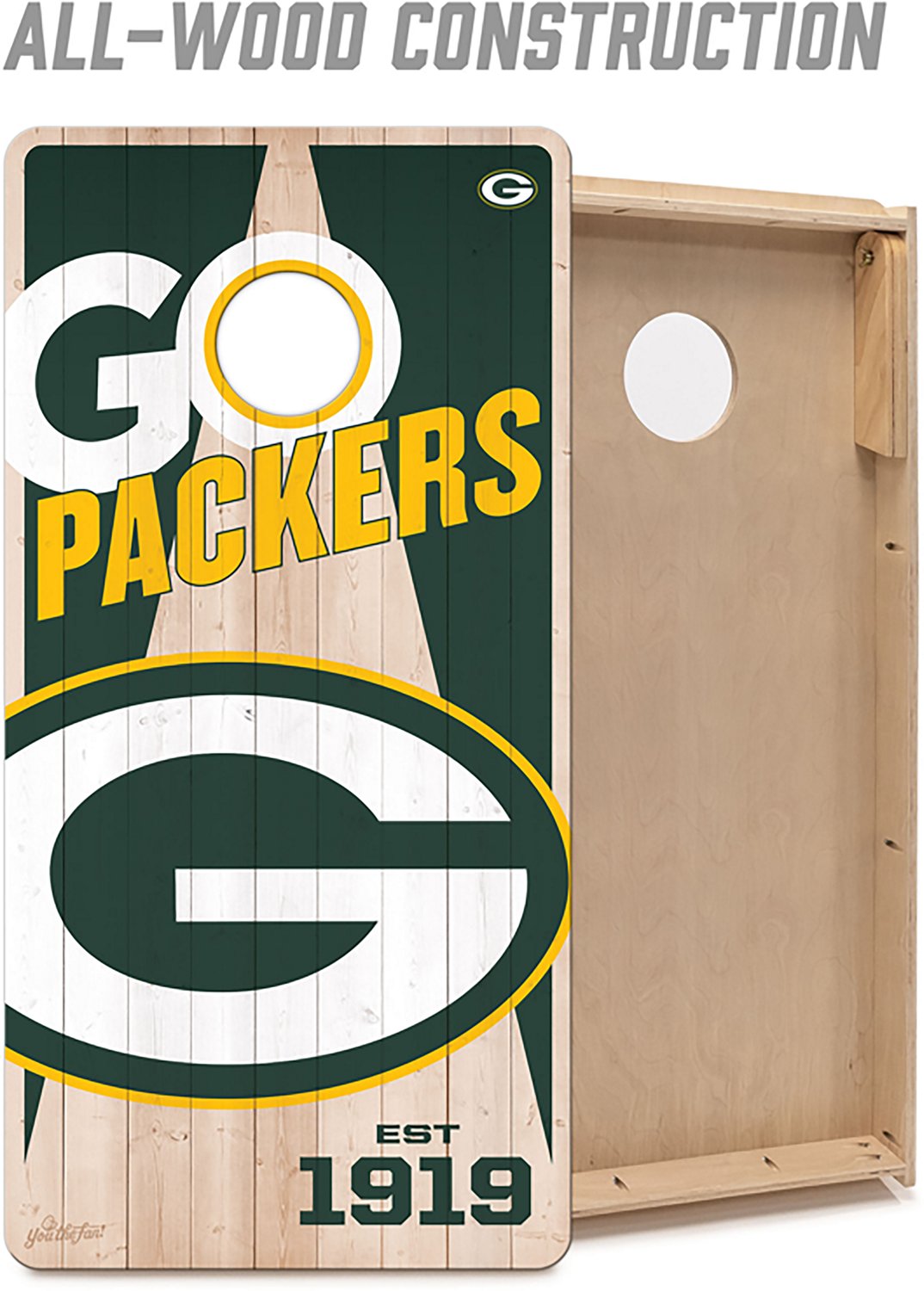 YouTheFan Green Bay Packers Cornhole Set - view number 2