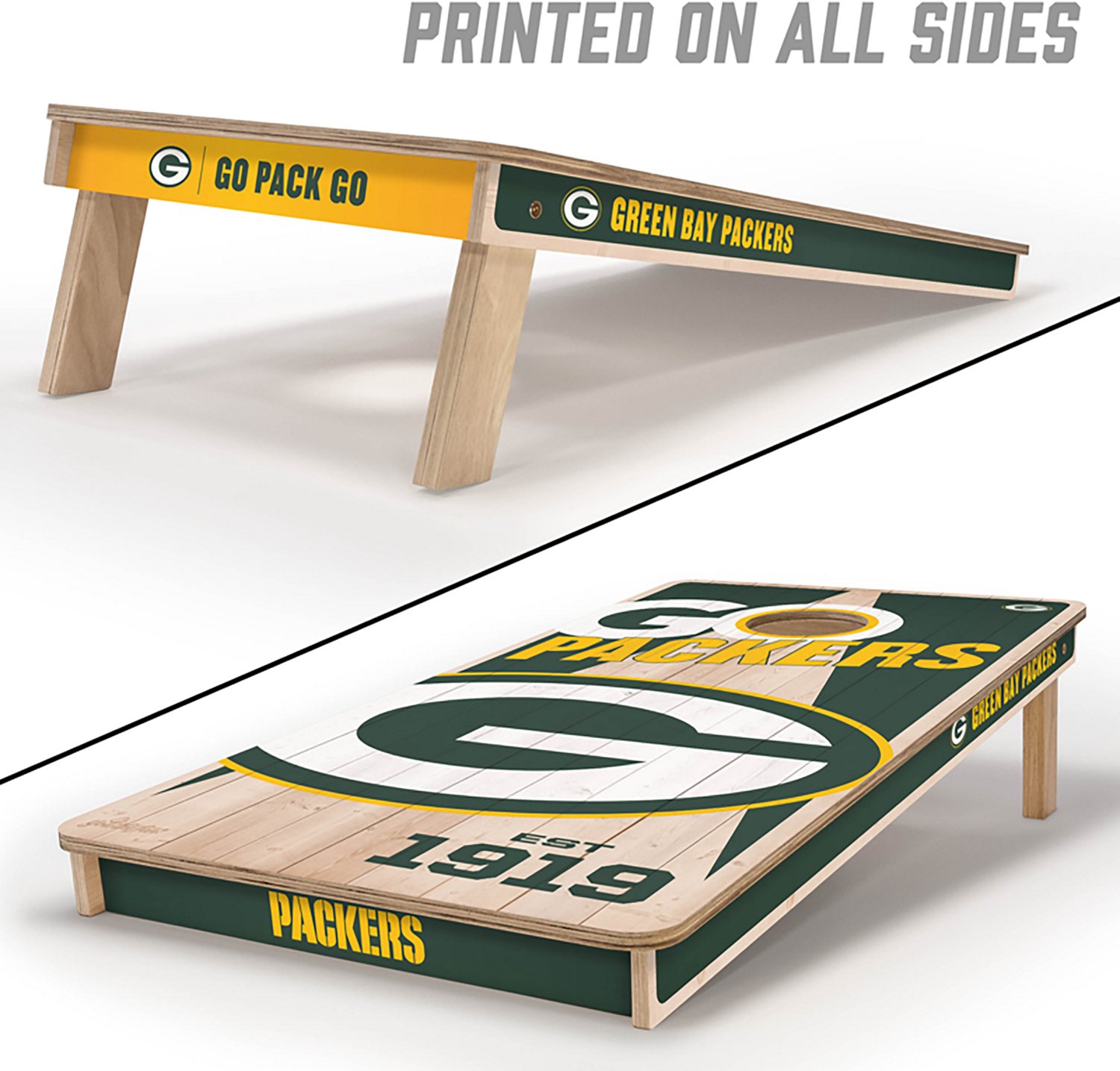 YouTheFan Green Bay Packers Cornhole Set - view number 3