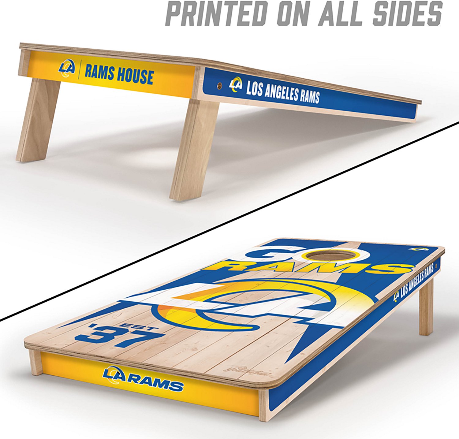 YouTheFan Los Angeles Rams Cornhole Set - view number 3