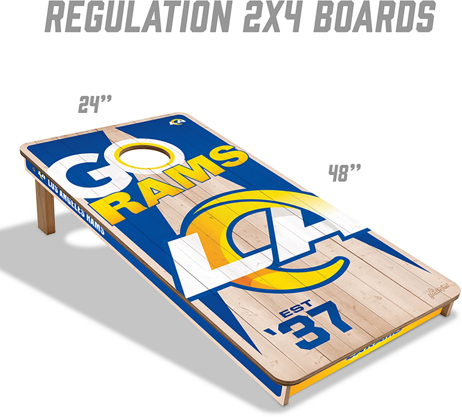 YouTheFan Los Angeles Rams Cornhole Set - view number 5