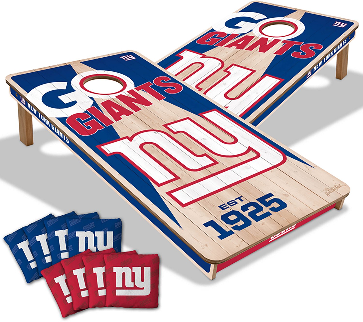 YouTheFan New York Giants Cornhole Set