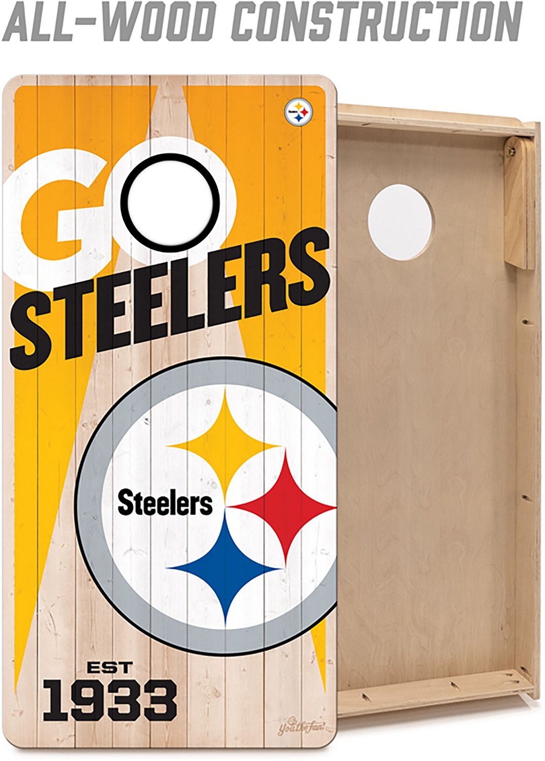 YouTheFan Pittsburgh Steelers Cornhole Set - view number 2