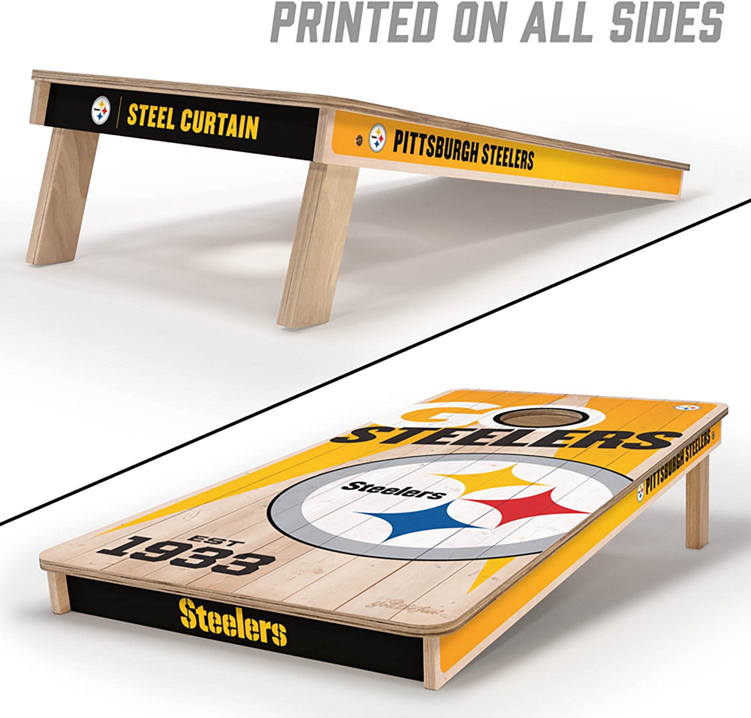 YouTheFan Pittsburgh Steelers Cornhole Set - view number 3