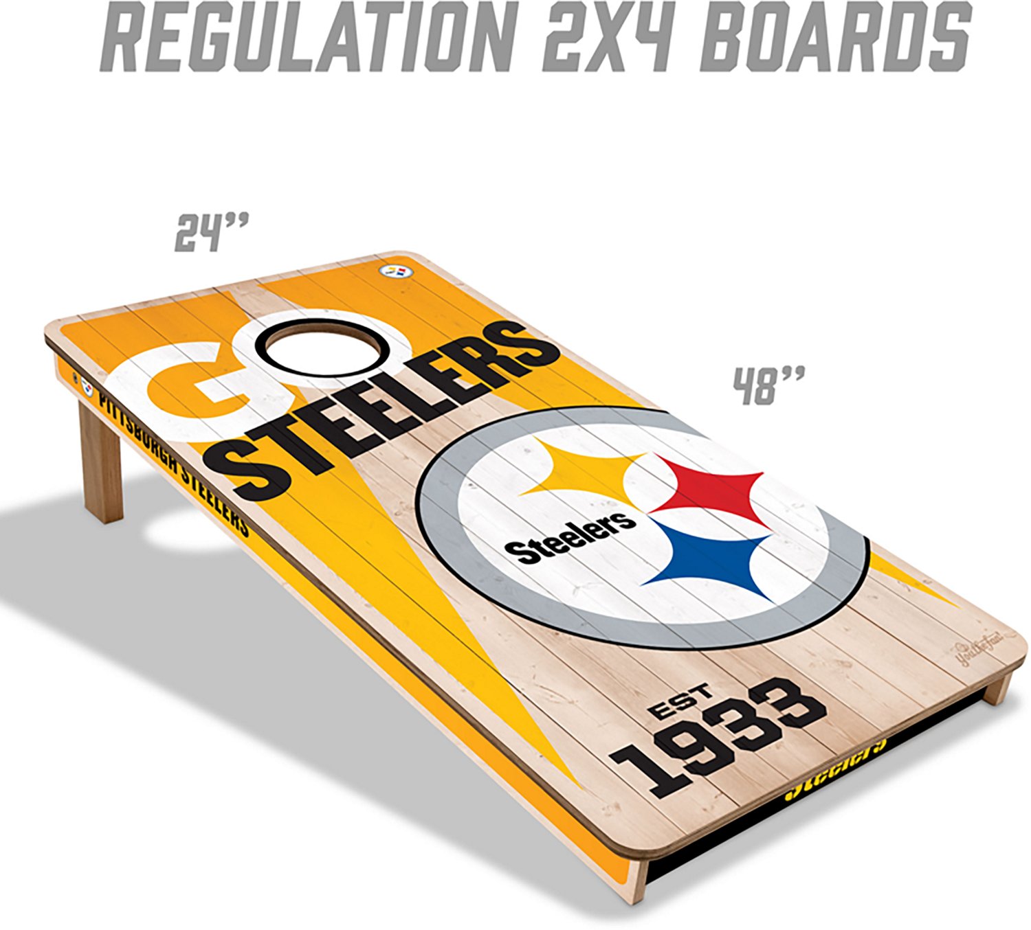 YouTheFan Pittsburgh Steelers Cornhole Set - view number 5