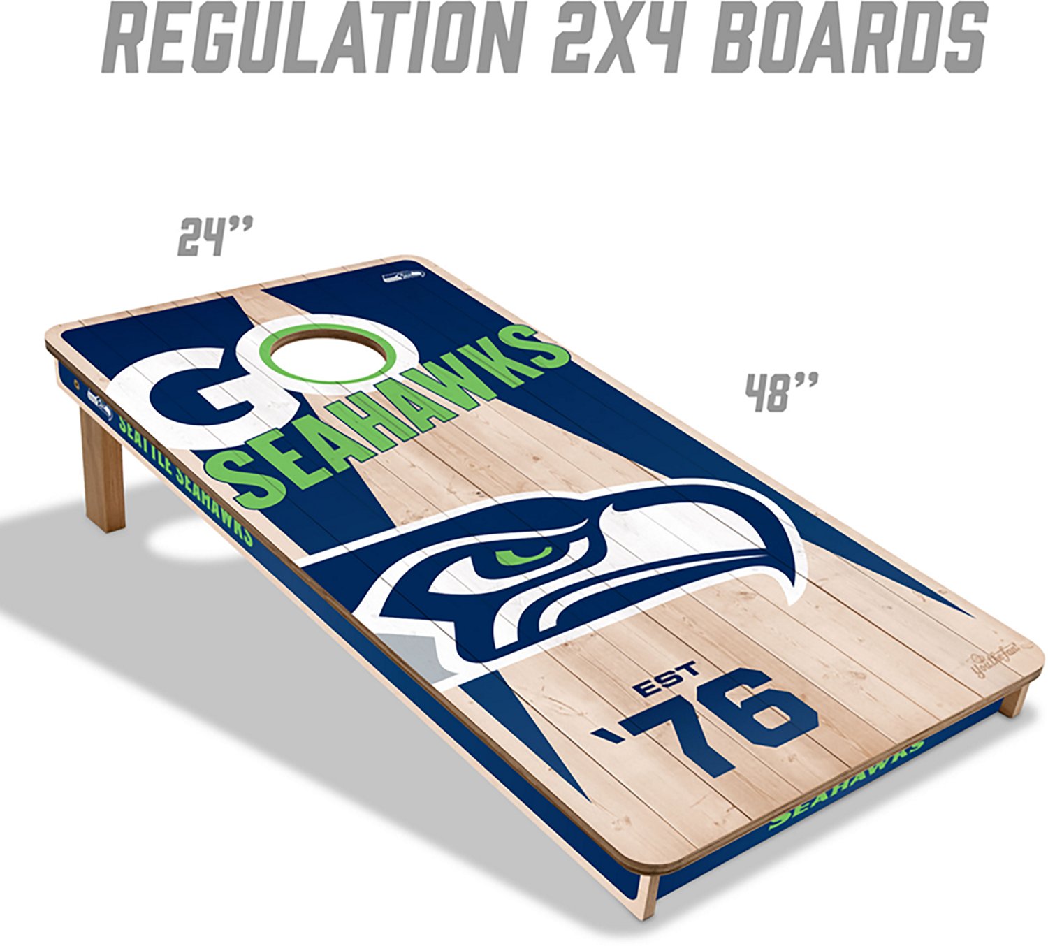 YouTheFan Seattle Seahawks Cornhole Set - view number 5
