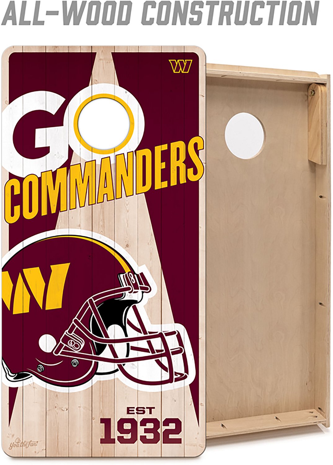 YouTheFan Washington Commanders Cornhole Set - view number 2