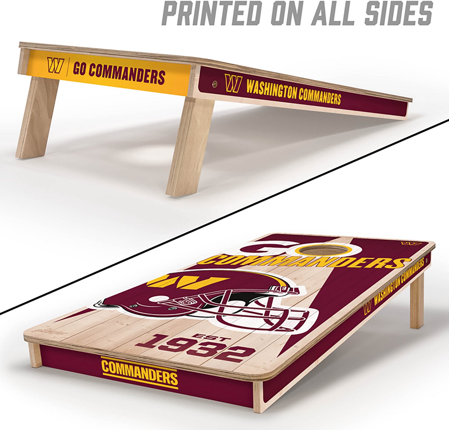 YouTheFan Washington Commanders Cornhole Set - view number 3