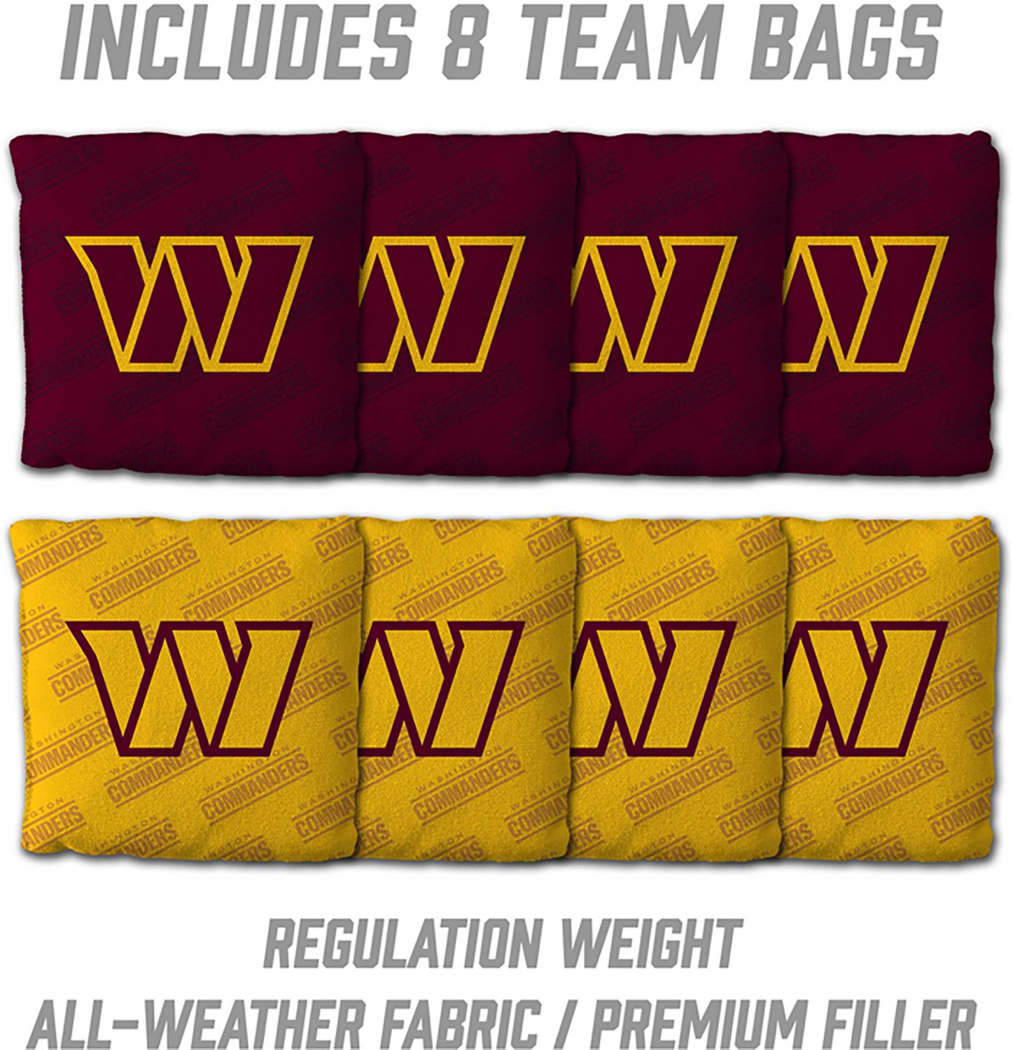 YouTheFan Washington Commanders Cornhole Set - view number 4