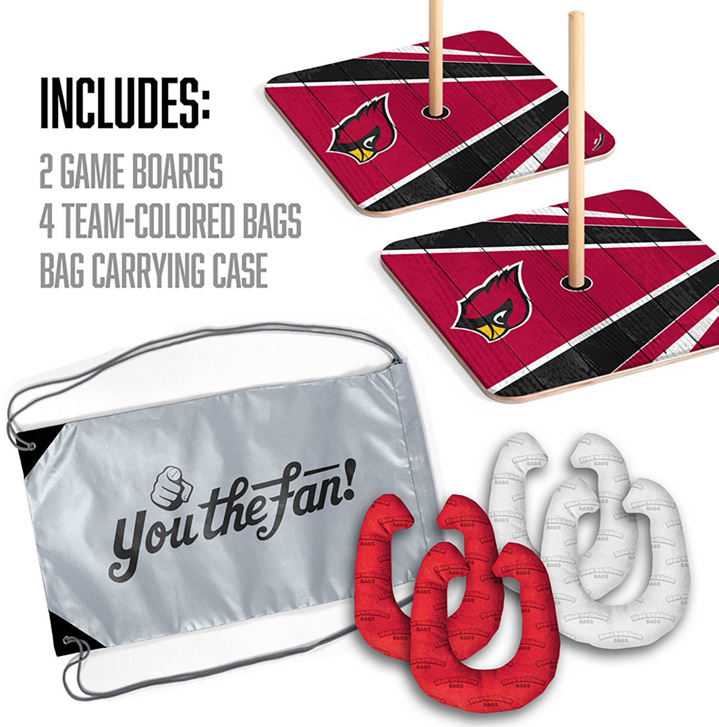 YouTheFan Arizona Cardinals Horseshoe Bags - view number 2