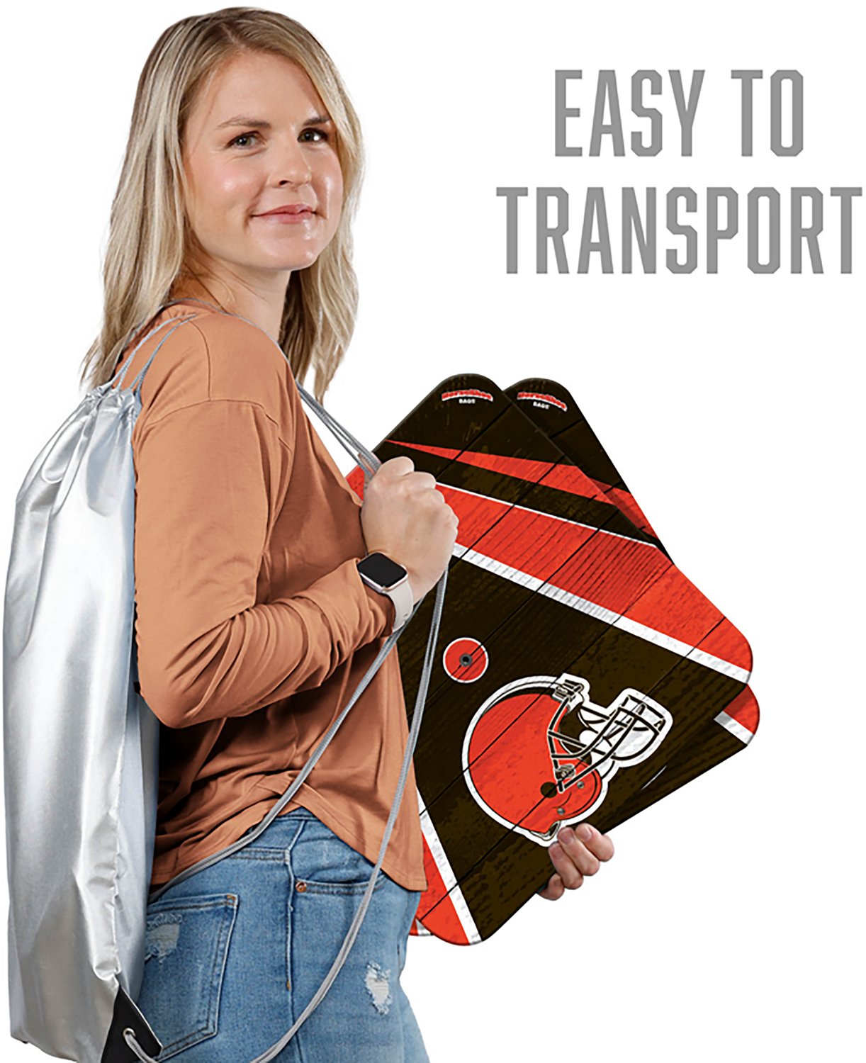YouTheFan Cleveland Browns Horseshoe Bags