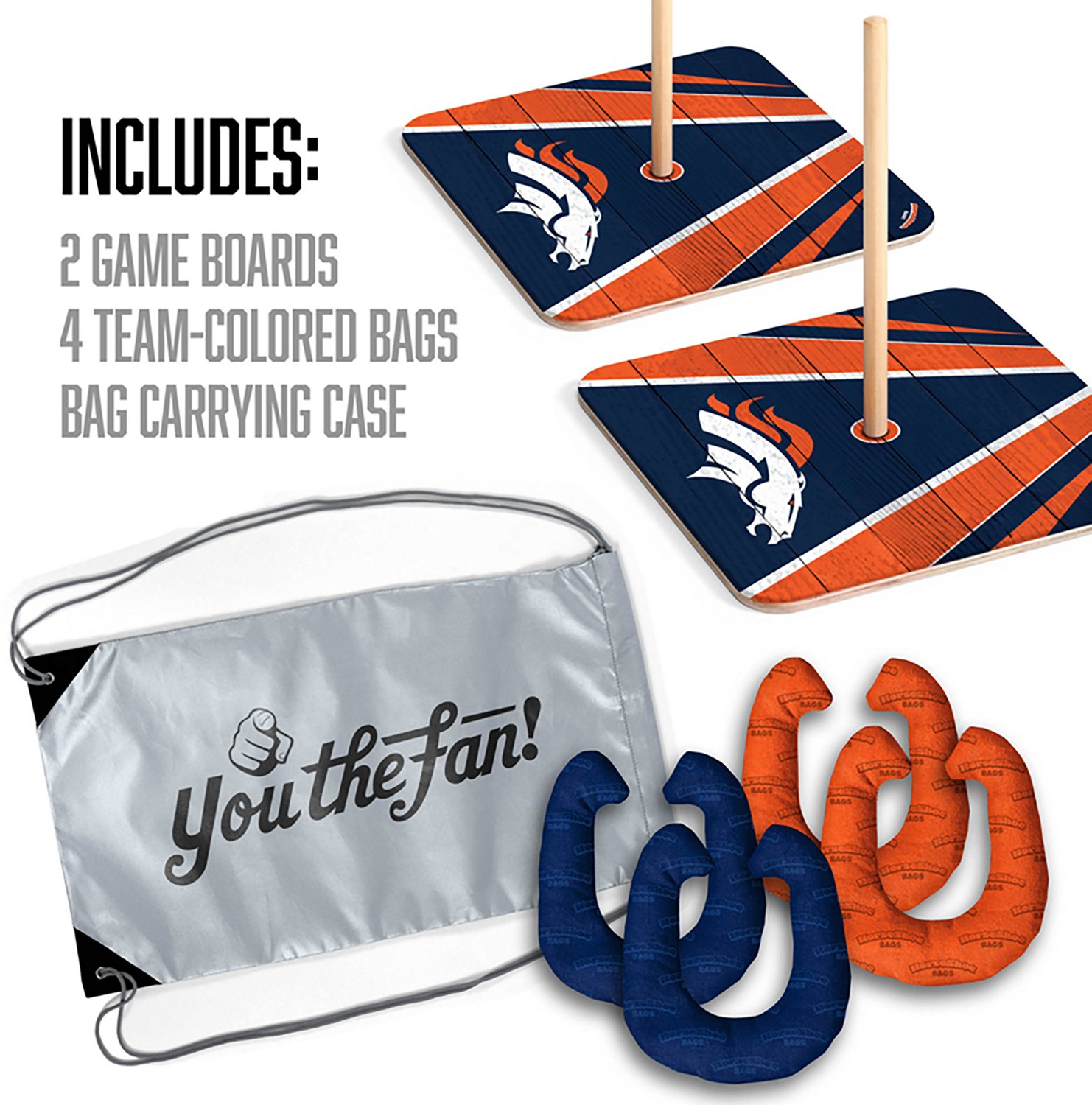 YouTheFan Denver Broncos Horseshoe Bags - view number 2