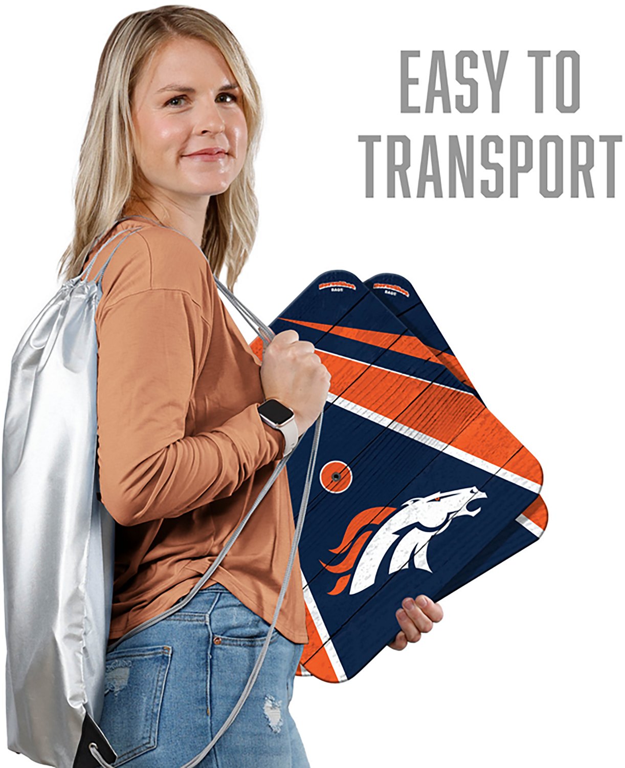 YouTheFan Denver Broncos Horseshoe Bags - view number 5
