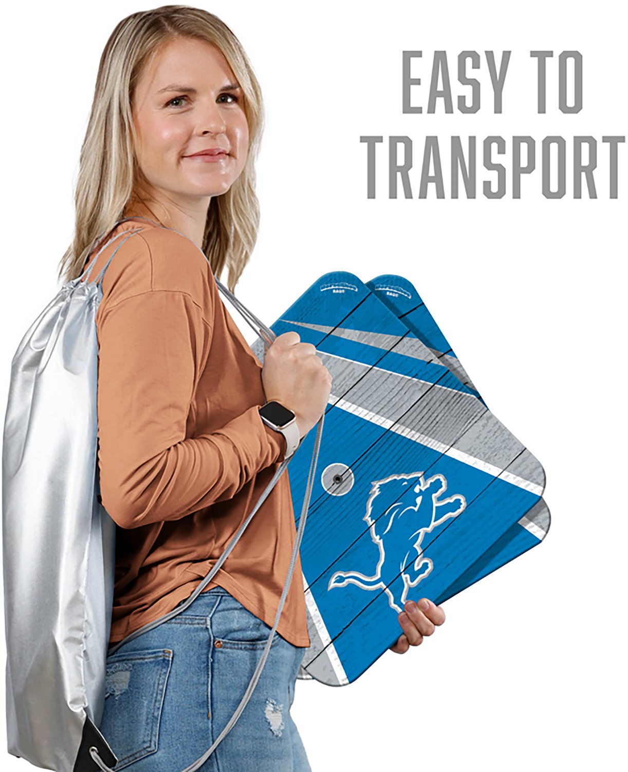 YouTheFan Detroit Lions Horseshoe Bags - view number 5