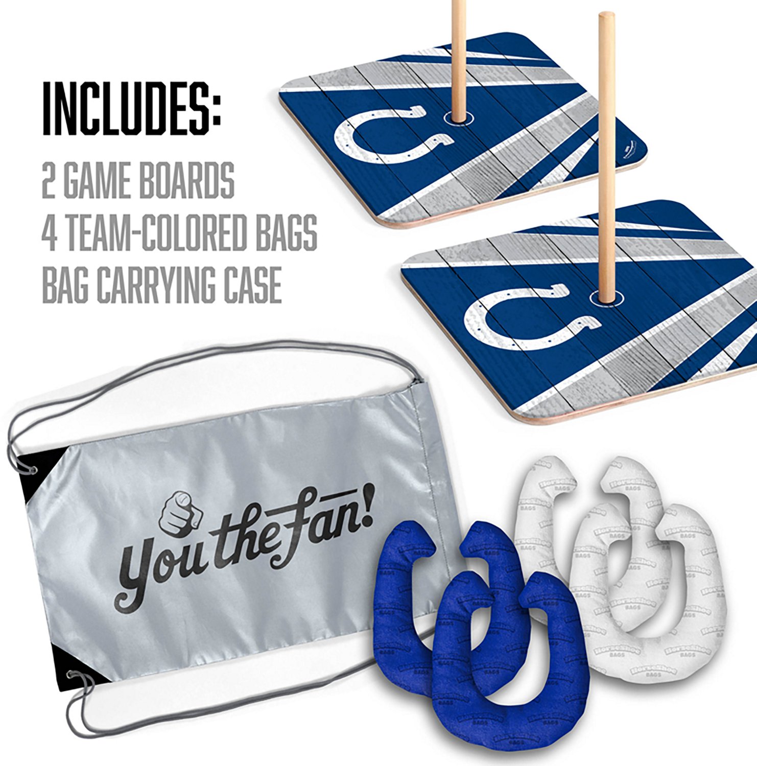 YouTheFan Indianapolis Colts Horseshoe Bags - view number 2