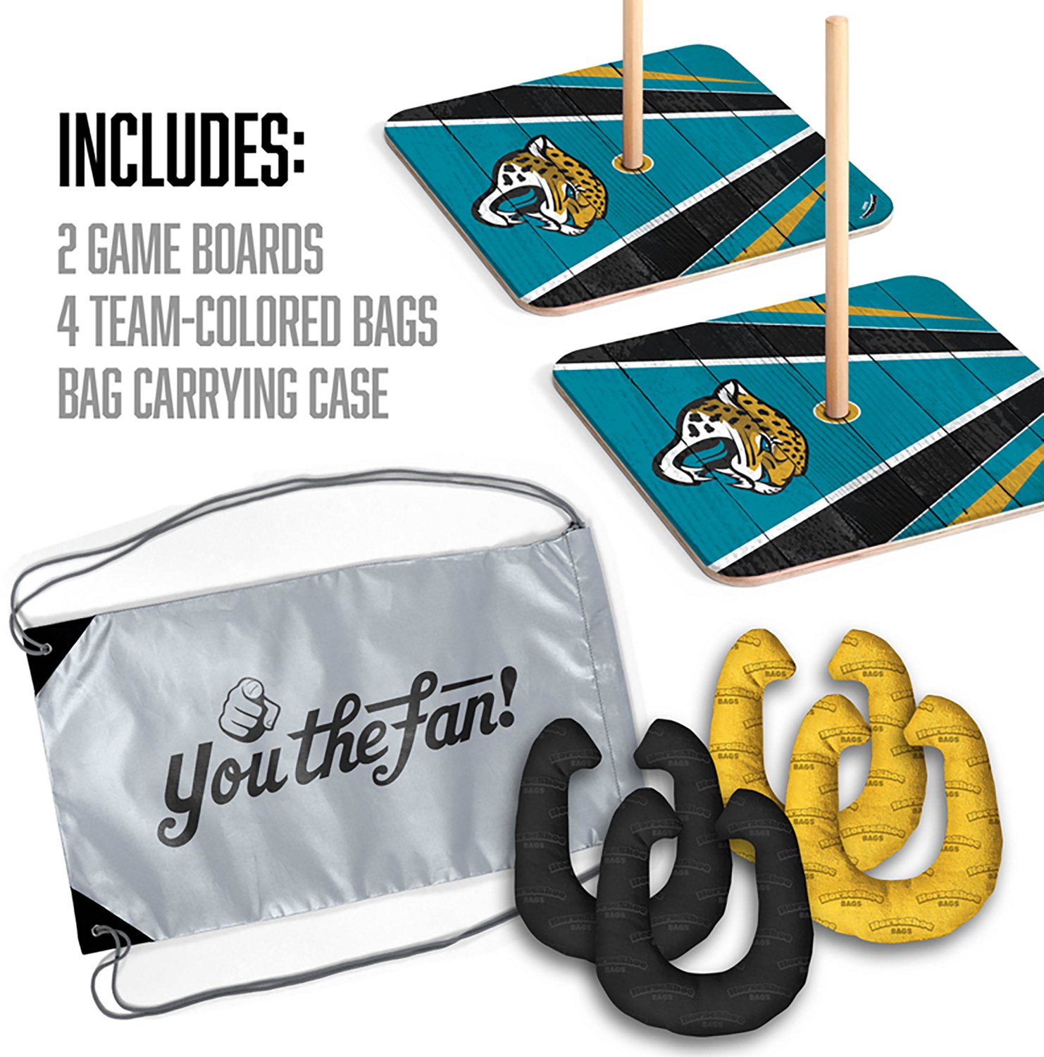 YouTheFan Jacksonville Jaguars Horseshoe Bags - view number 2